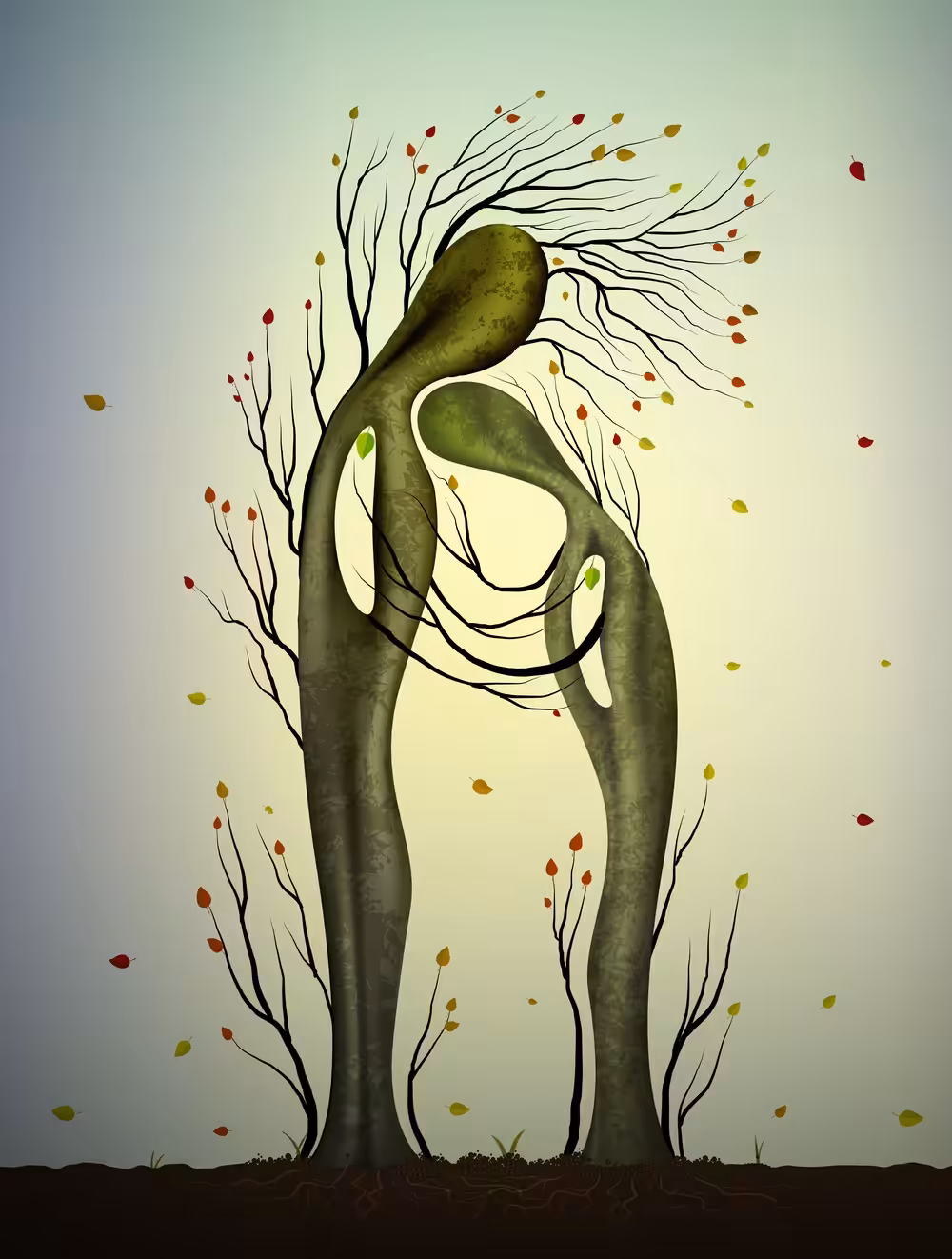 Couples of trees