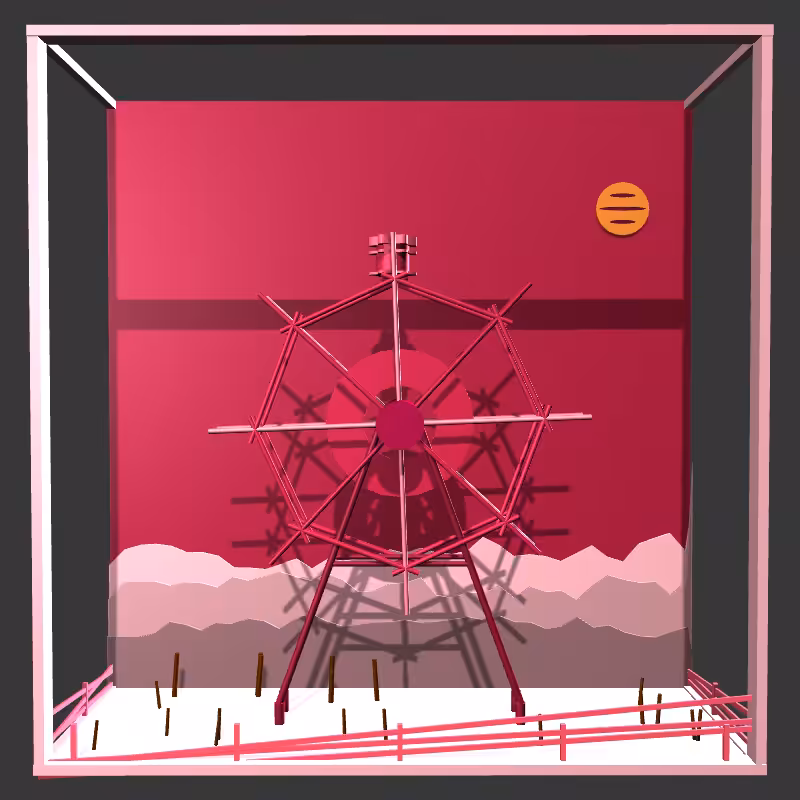 “Uncle Run” Fun Park: Ferris Wheel #24