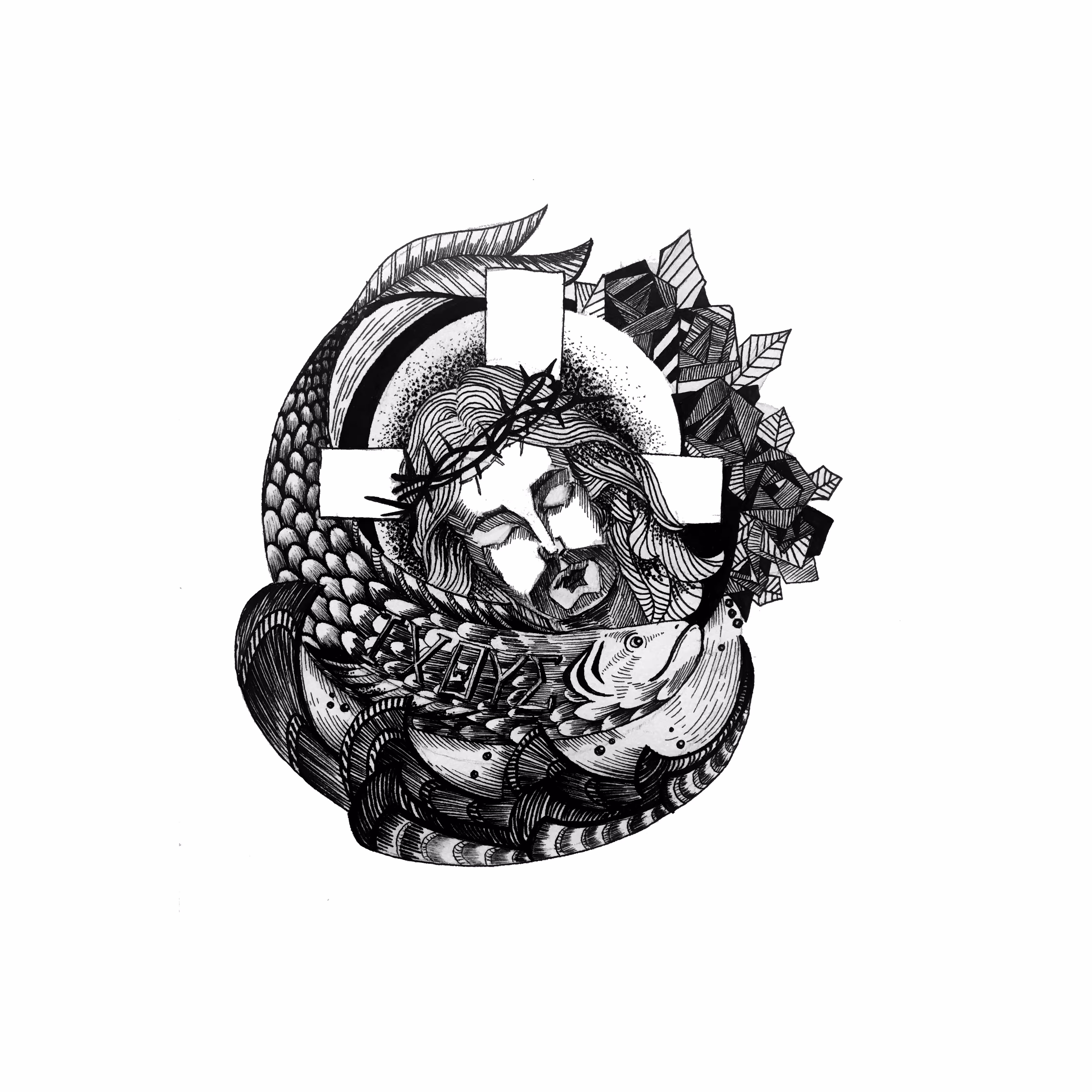 Amazing black and white graphics: Dreams