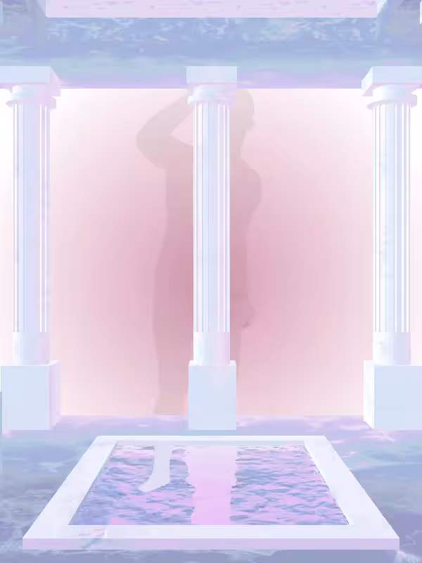 HeavenComputer: The Fading Arguing Ethereal Blue Man #403