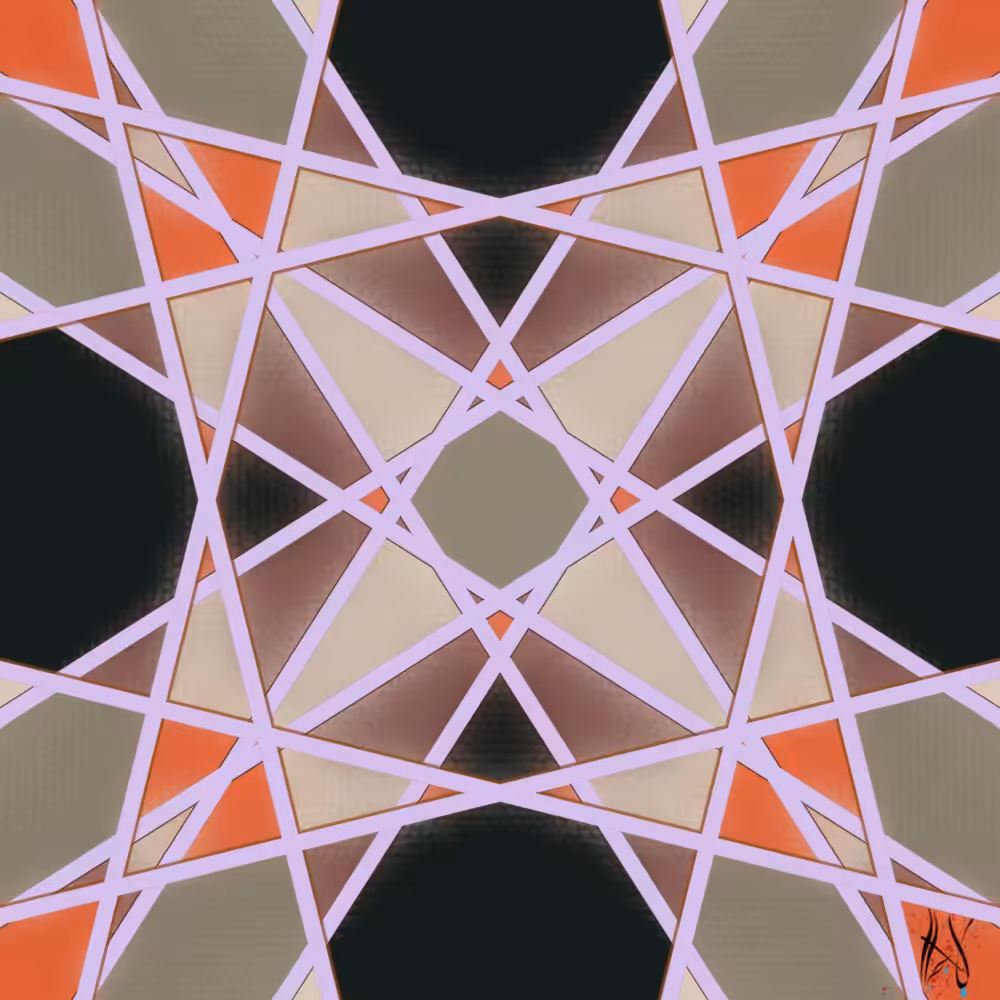 Echoes of Intuition: Fractured Star Mosaic