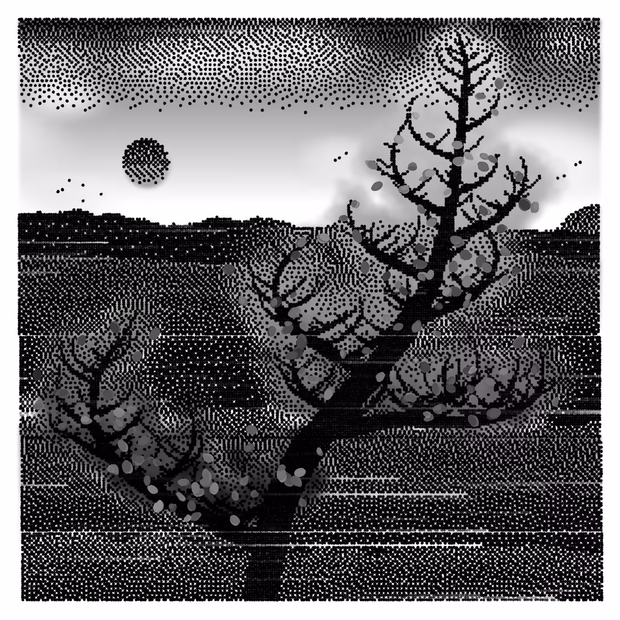 Dithered Branches #221