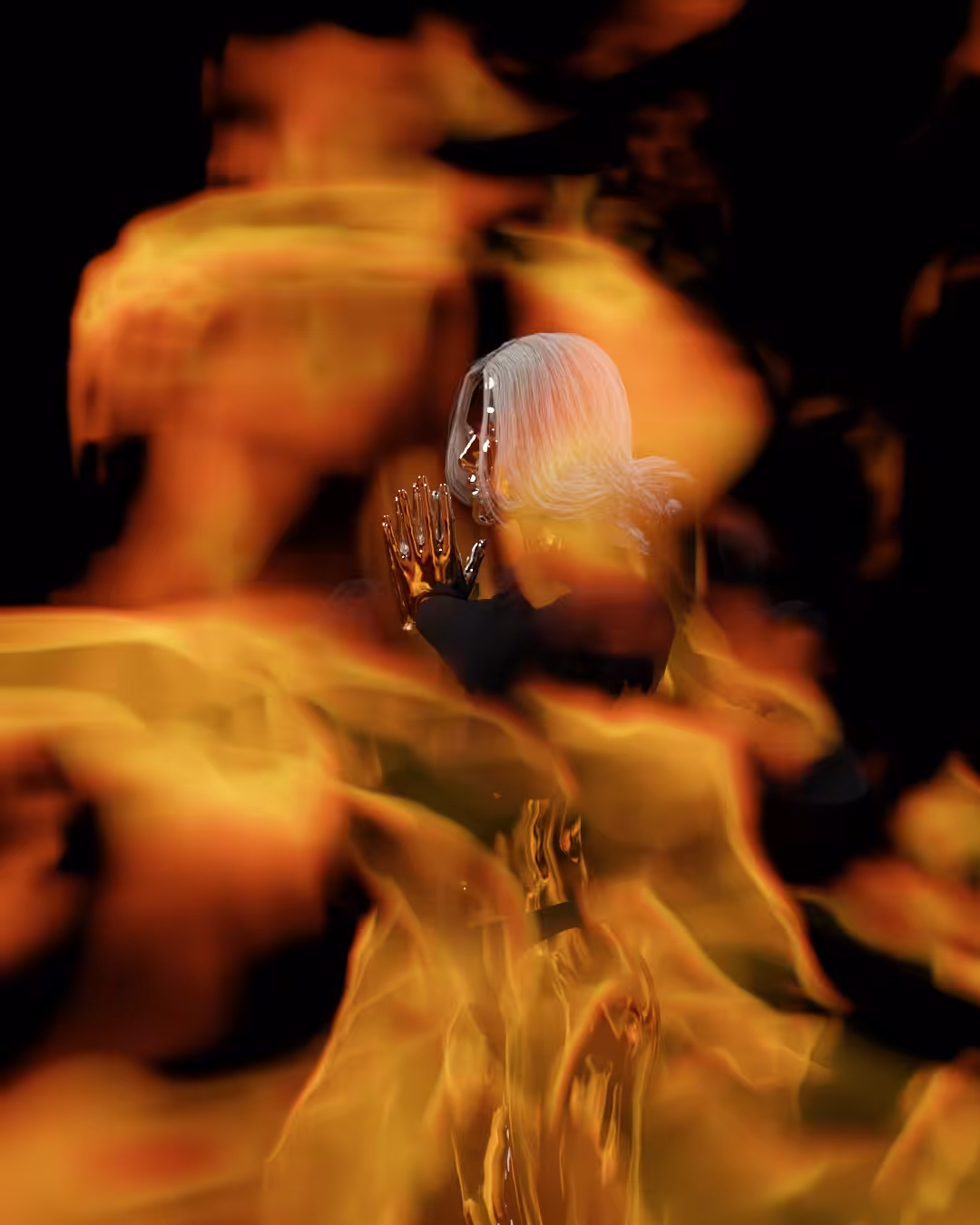 Inflame thyself in praying 