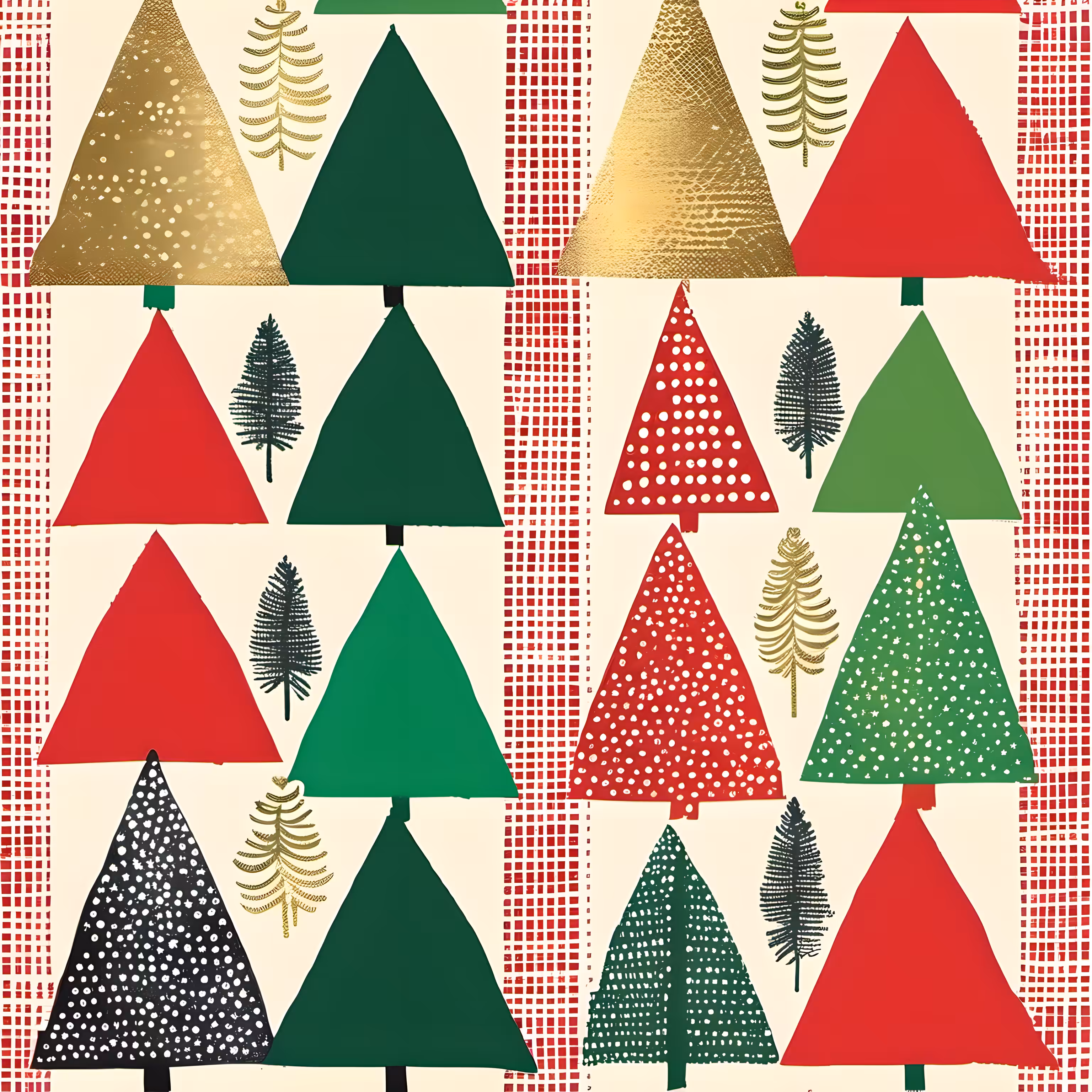 Riso Festive Trees #12