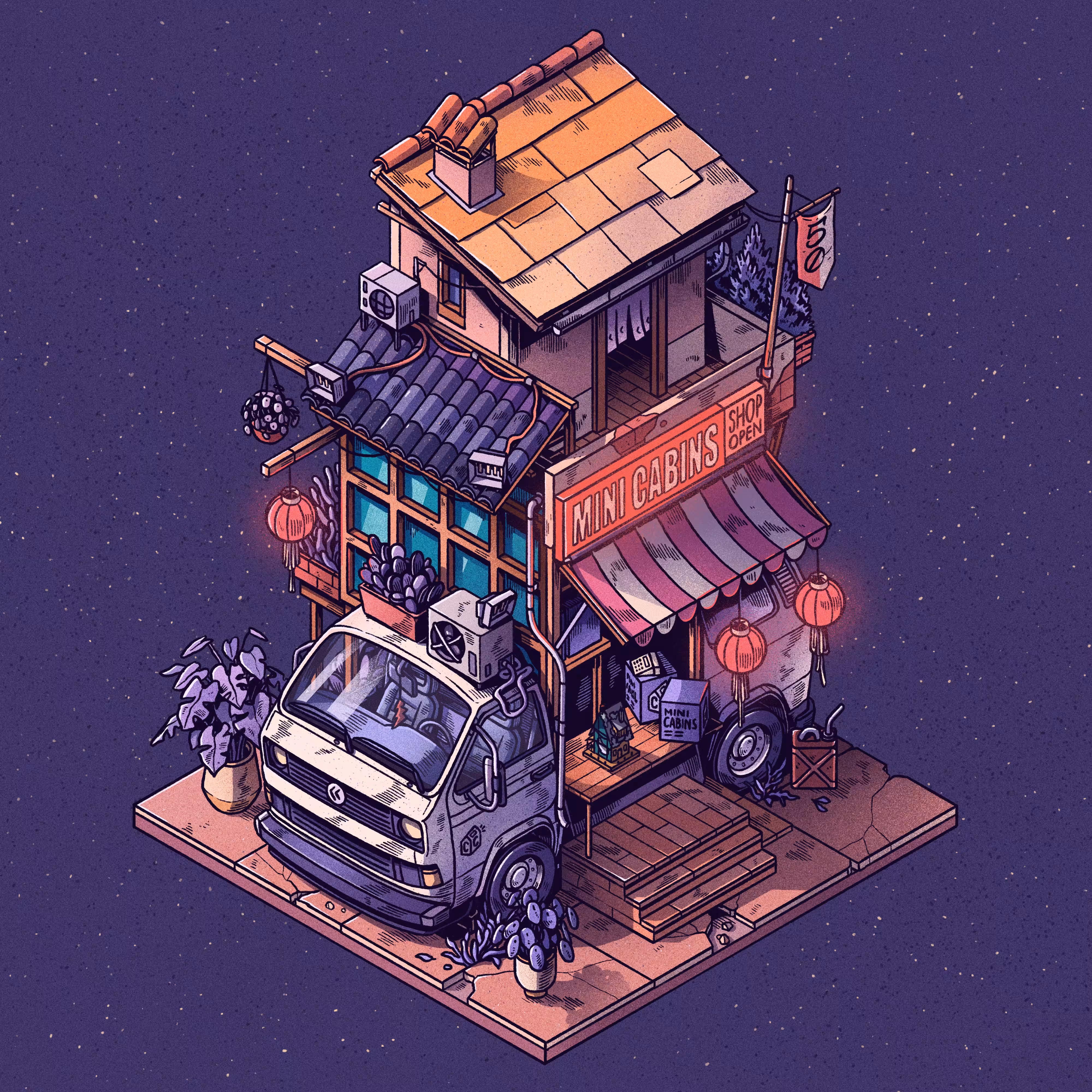 Curious Cabins #50: Caravan #355
