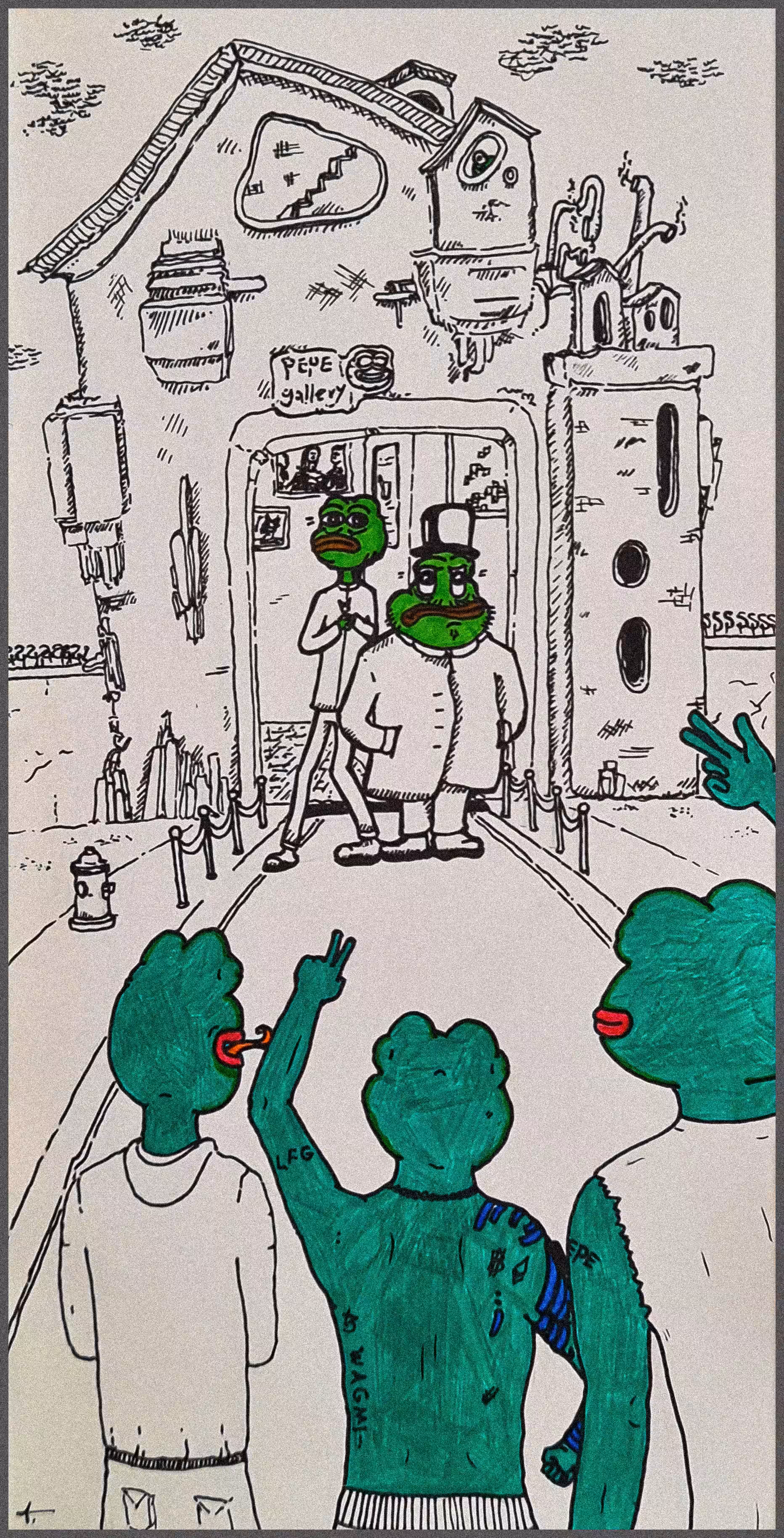 Soul of Line: Security threat to PEPE gallery