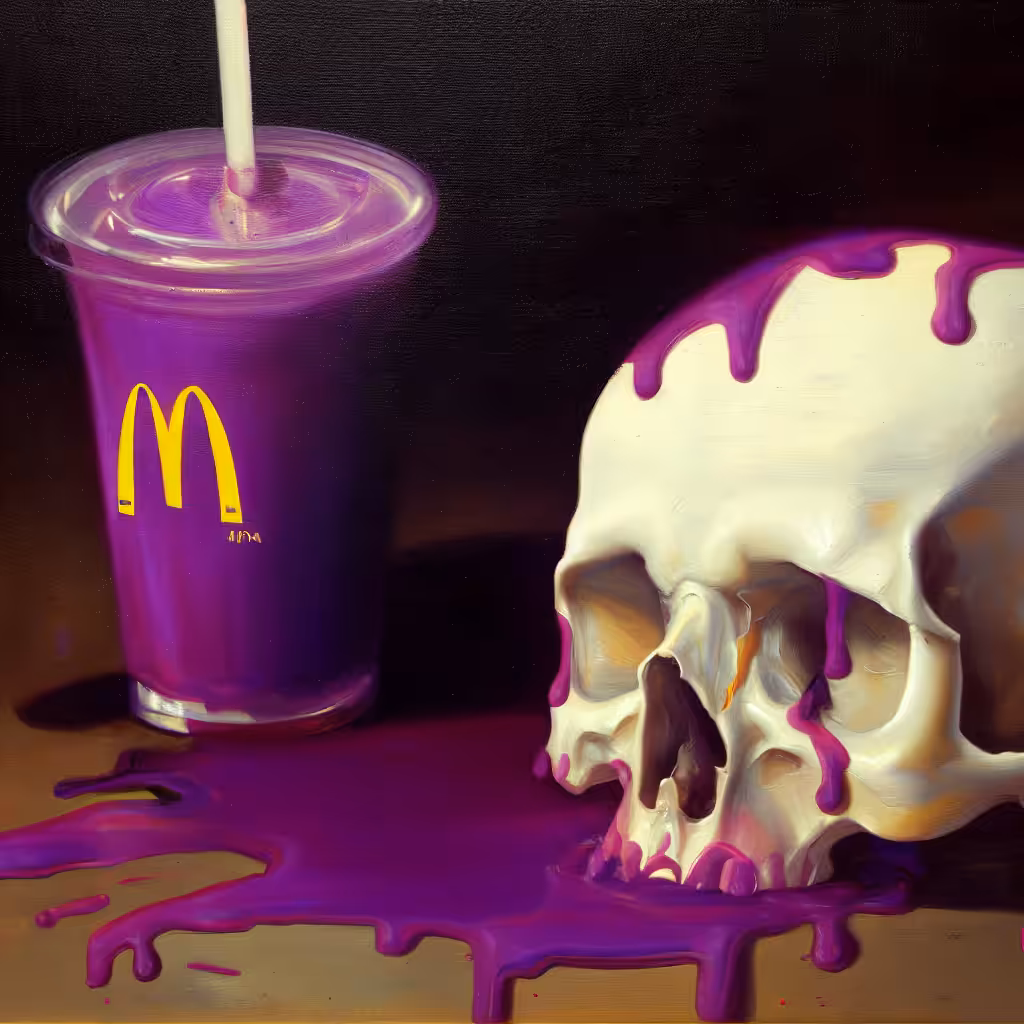Grimace Shake Spill | 1