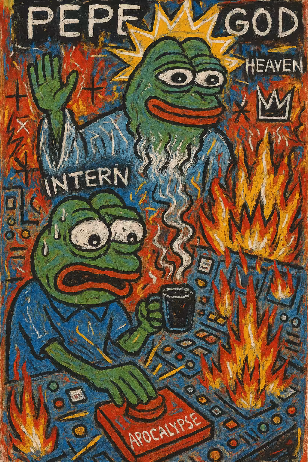 Pepe and the Apocalypse Intern