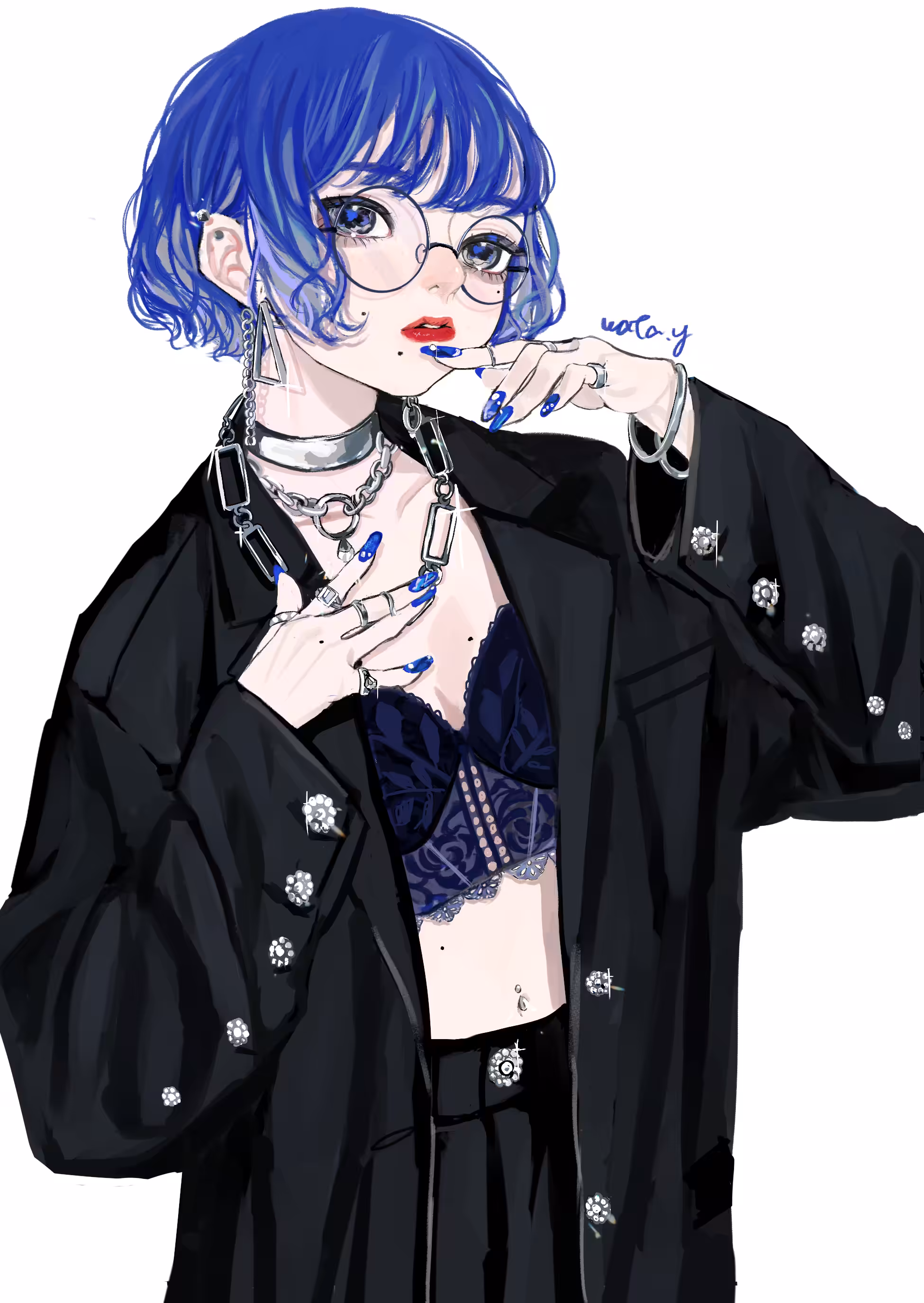 Bob Girl in a Suit