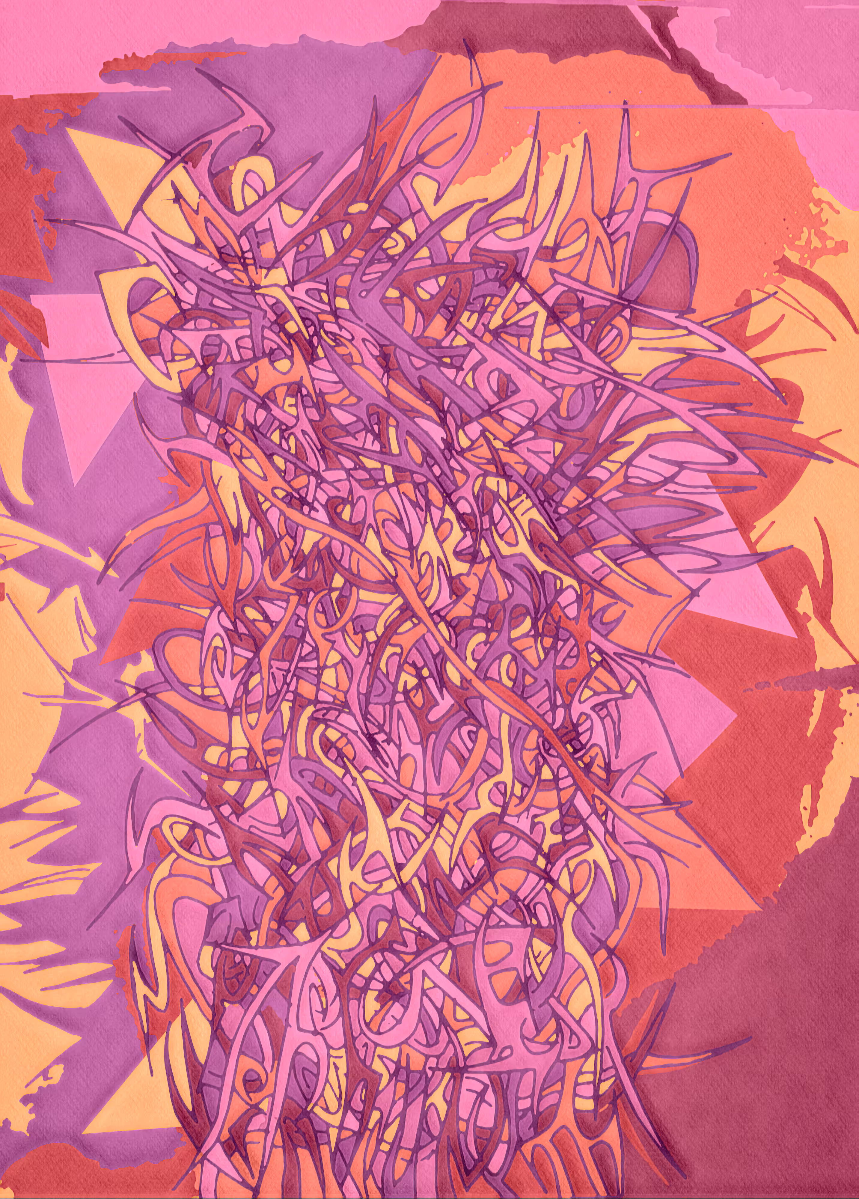 Colorful mess IV