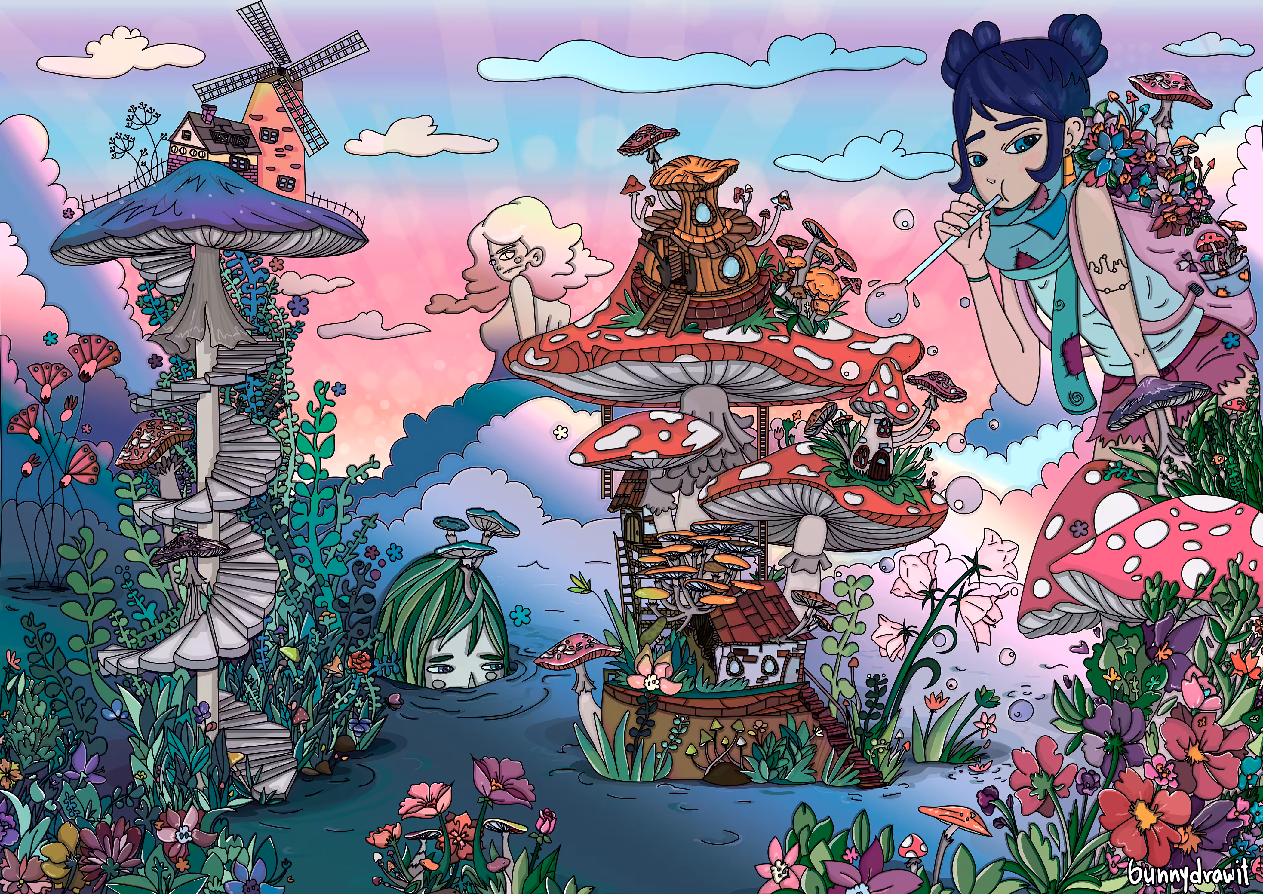 Mushroom Town