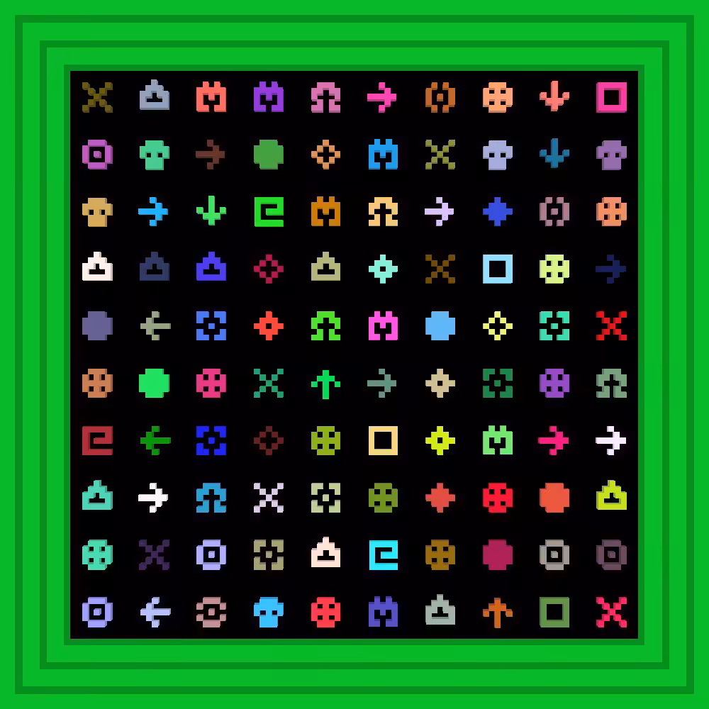 Tomohiro Nishikado :: Procedural Symbols #428/1000