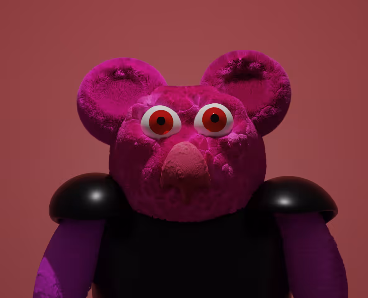 Creepy Teddy 3D