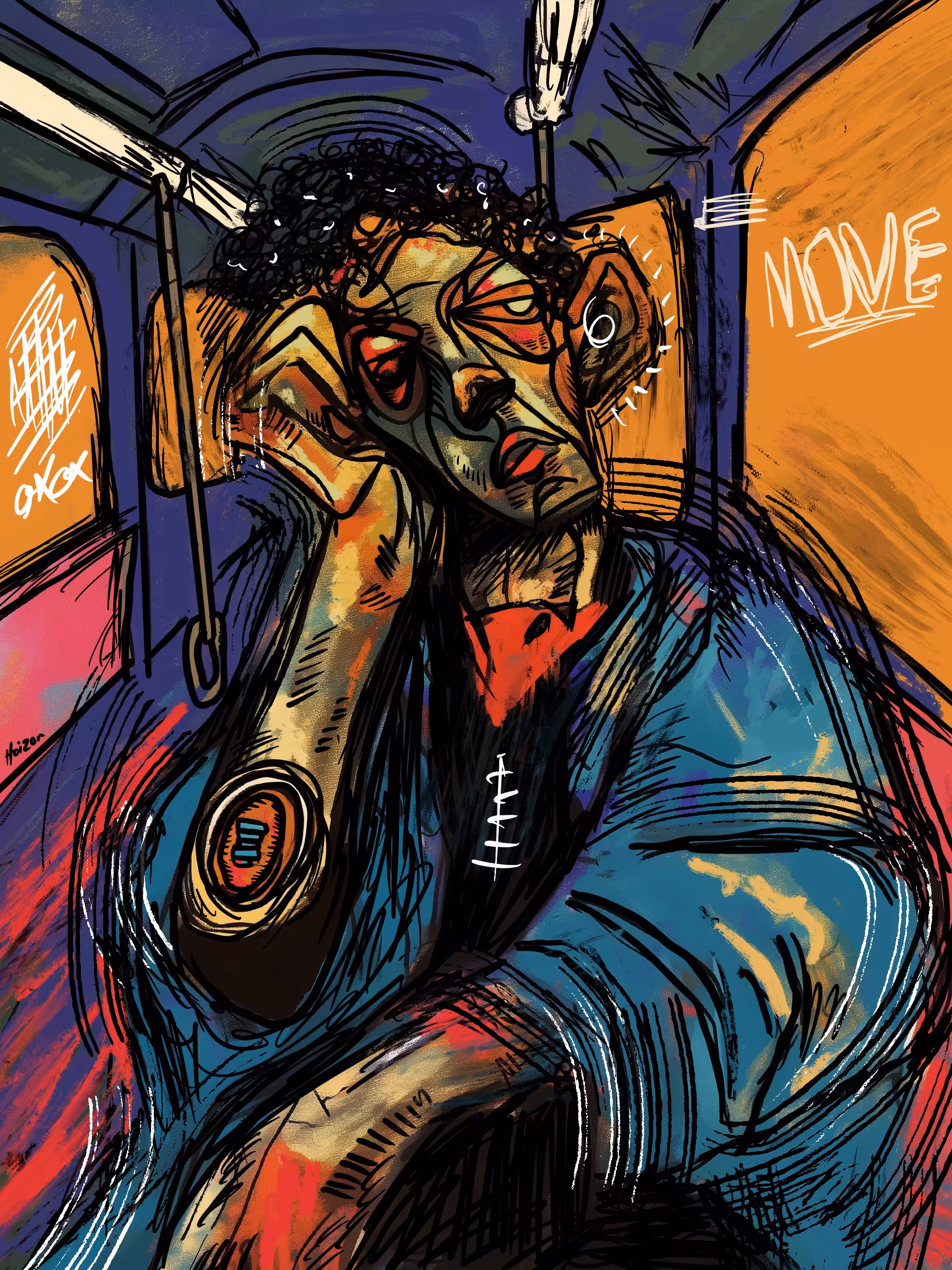 Rodeo posts: Train of Thought