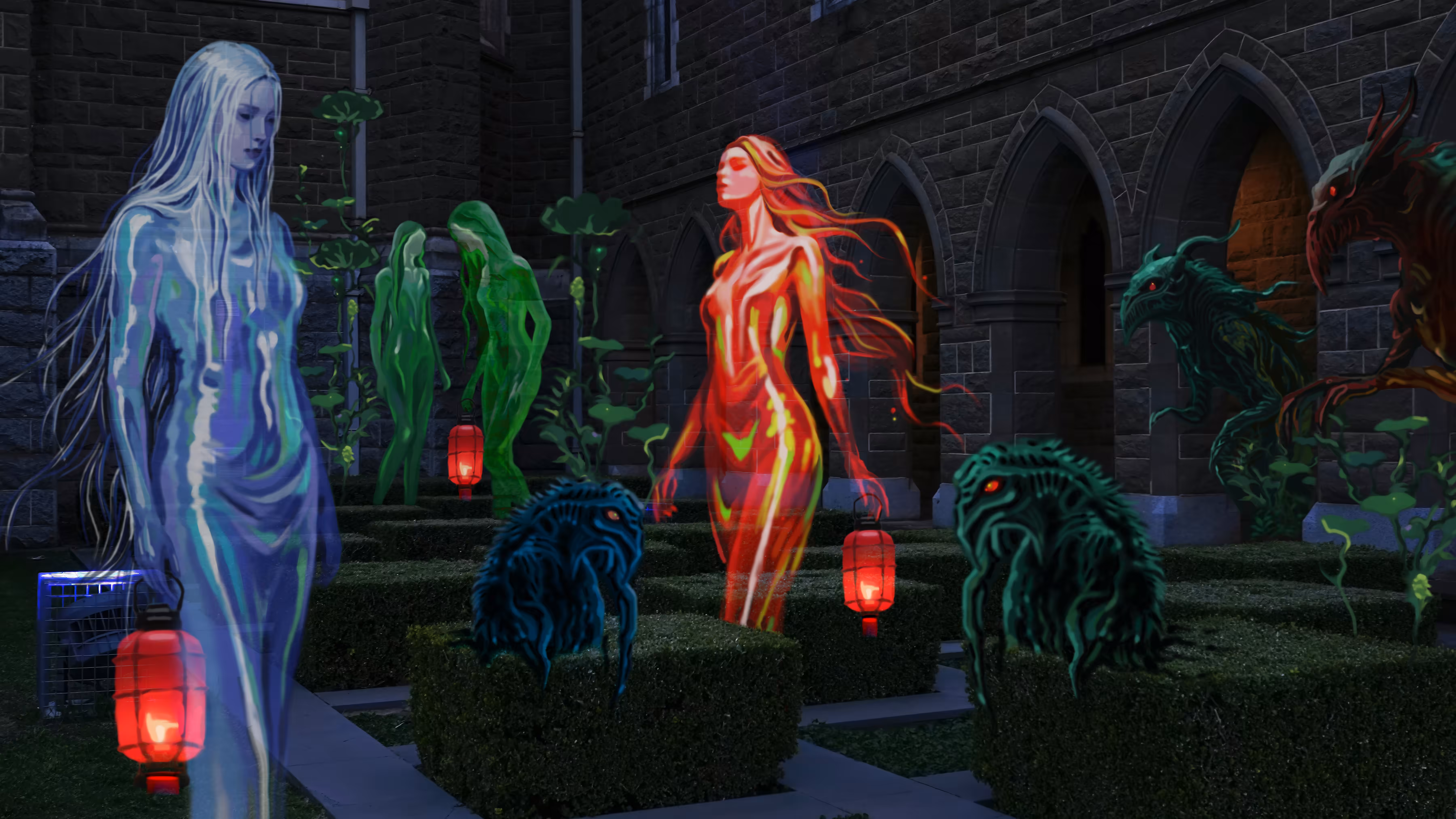 The Mystery of Red Lantern Garden