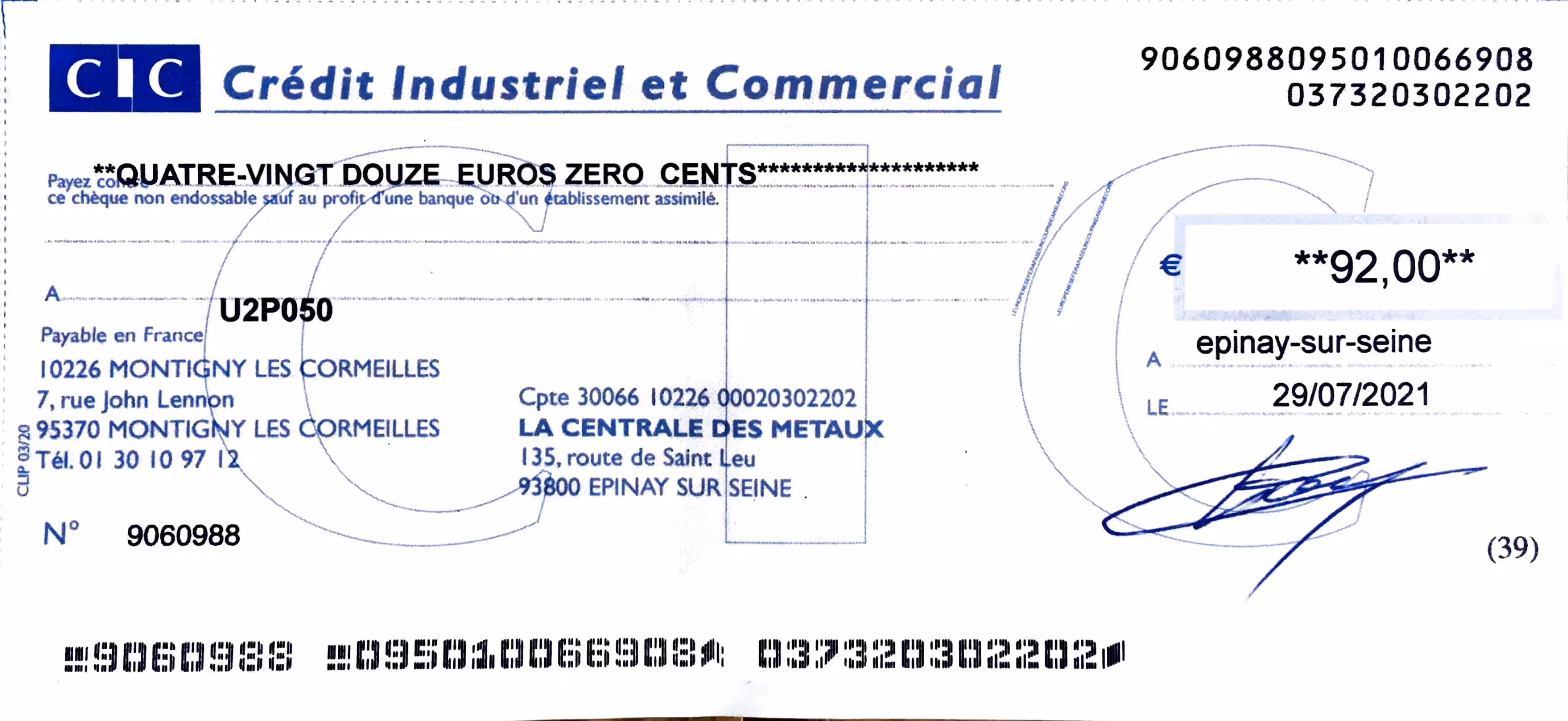 Première vente