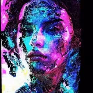 Neon Pixels
