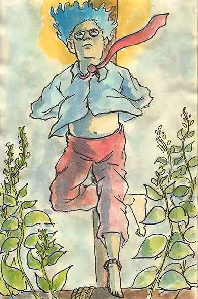 Greenery Crucifixion