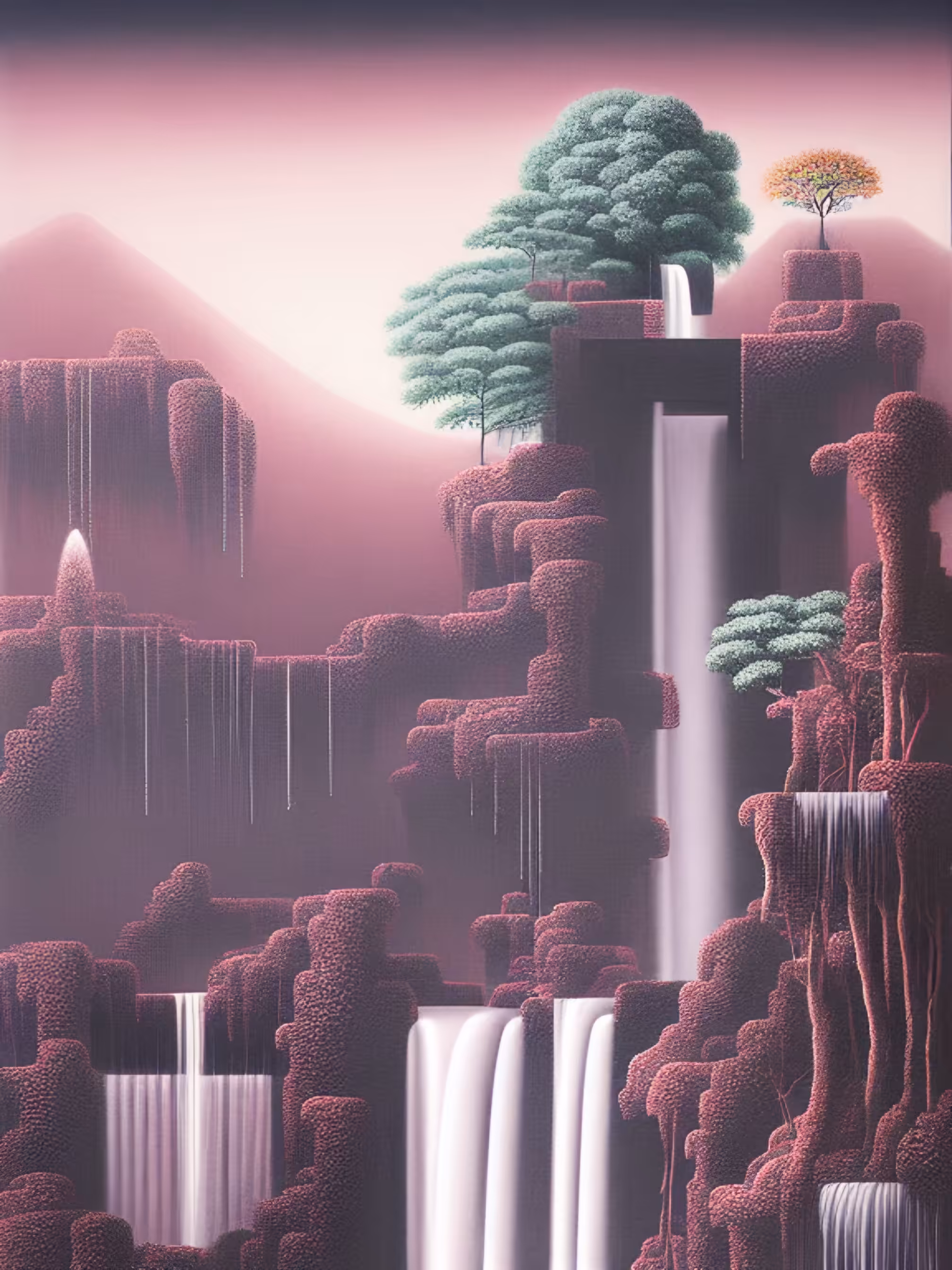 Sfumato Waterfall #5
