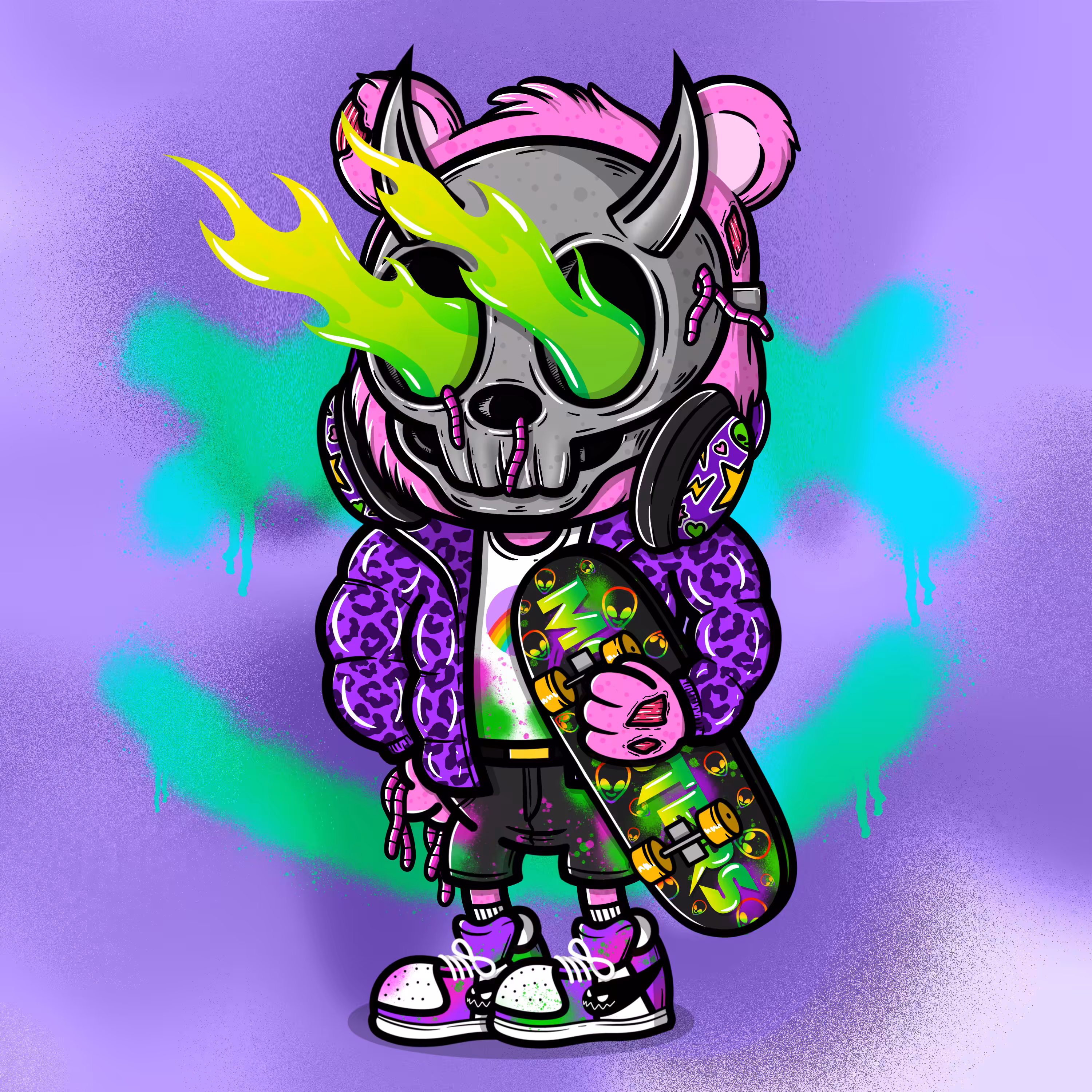 Monsters Party x Careless Bears #2 
