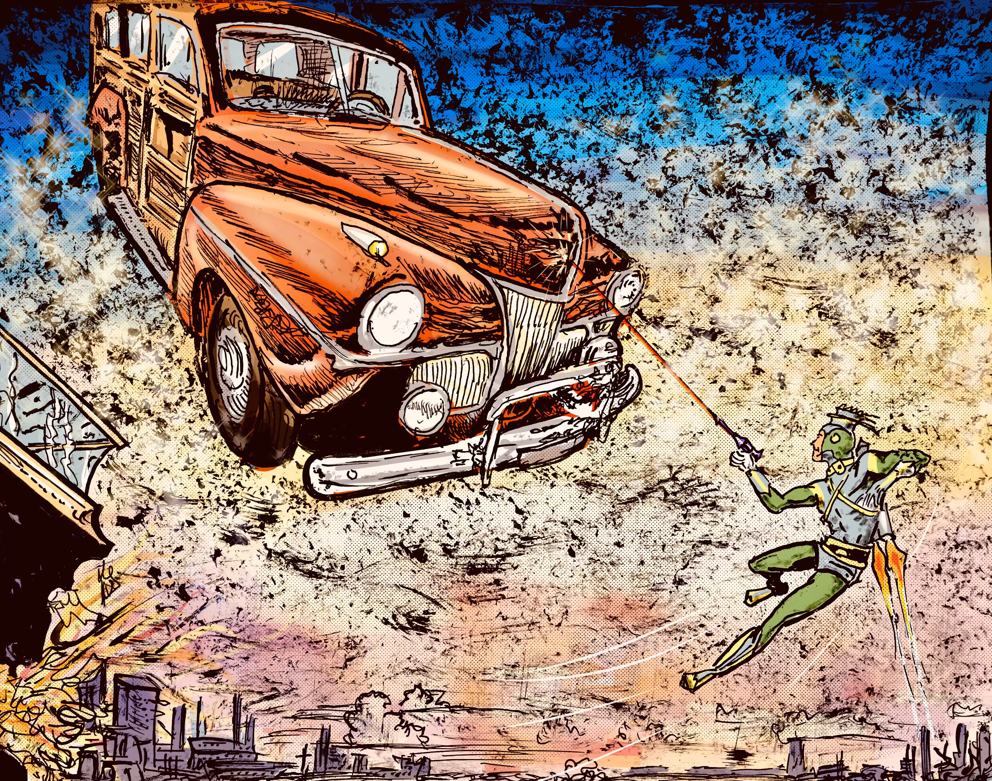 REX QUANTUM vs. The SPACE WOODIES