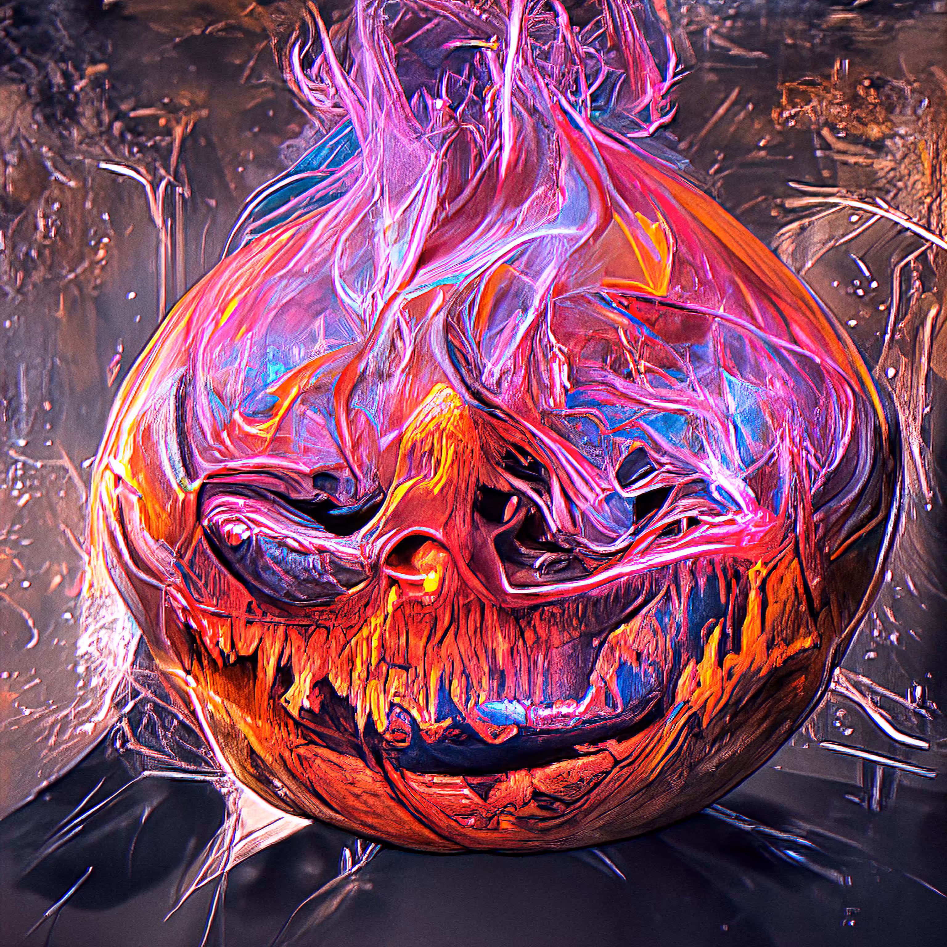 Psychedelic Pumpkins #2