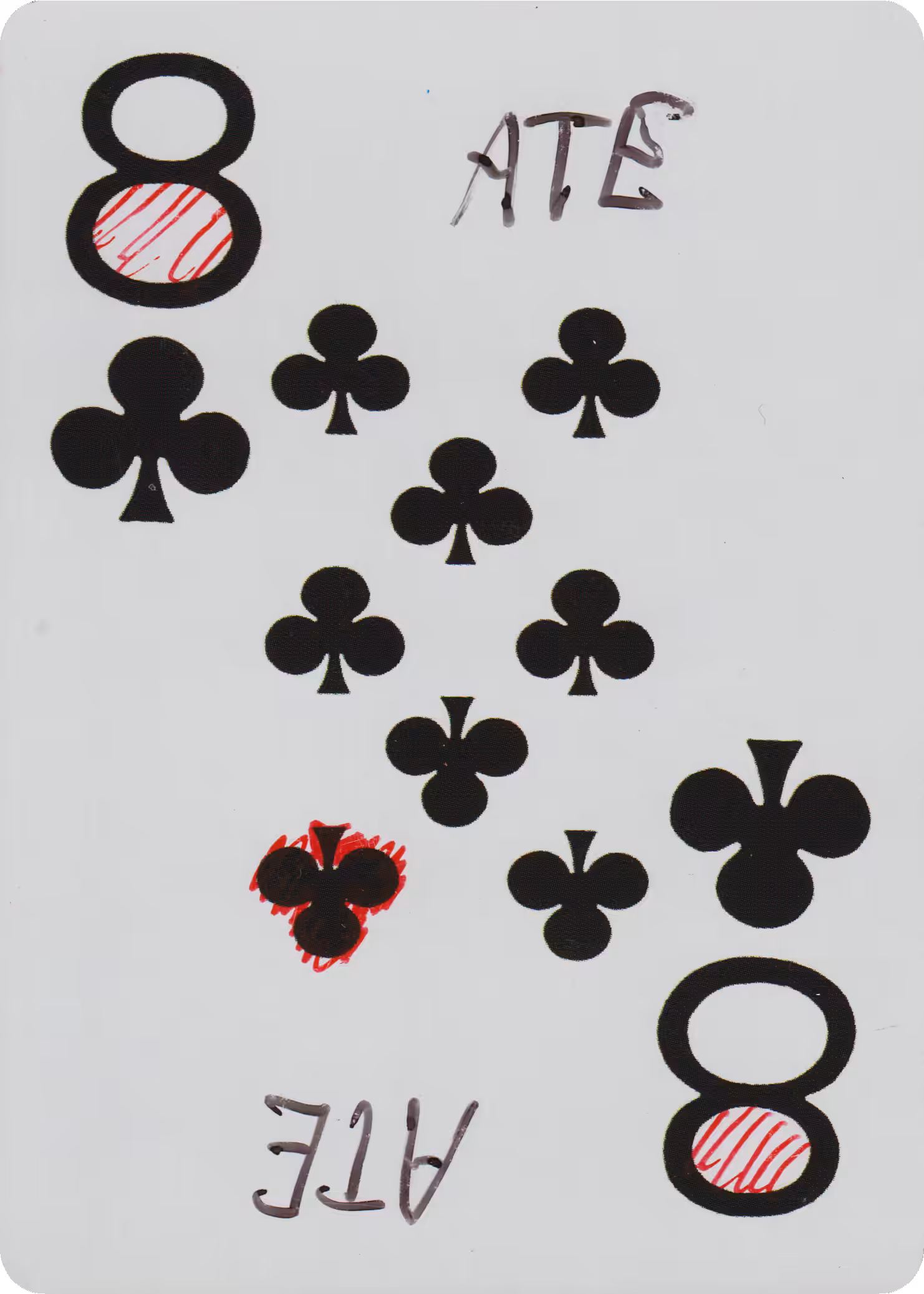 8 of Clubs - Deck of Demise