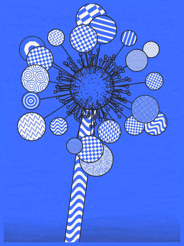 Abstract Dandelion #17