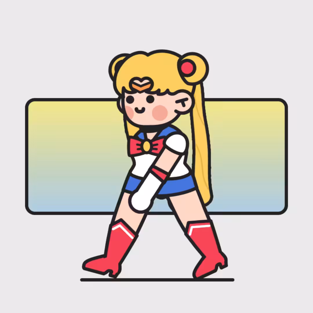 LetsWalk: #LetsWalk - Sailormoon #017