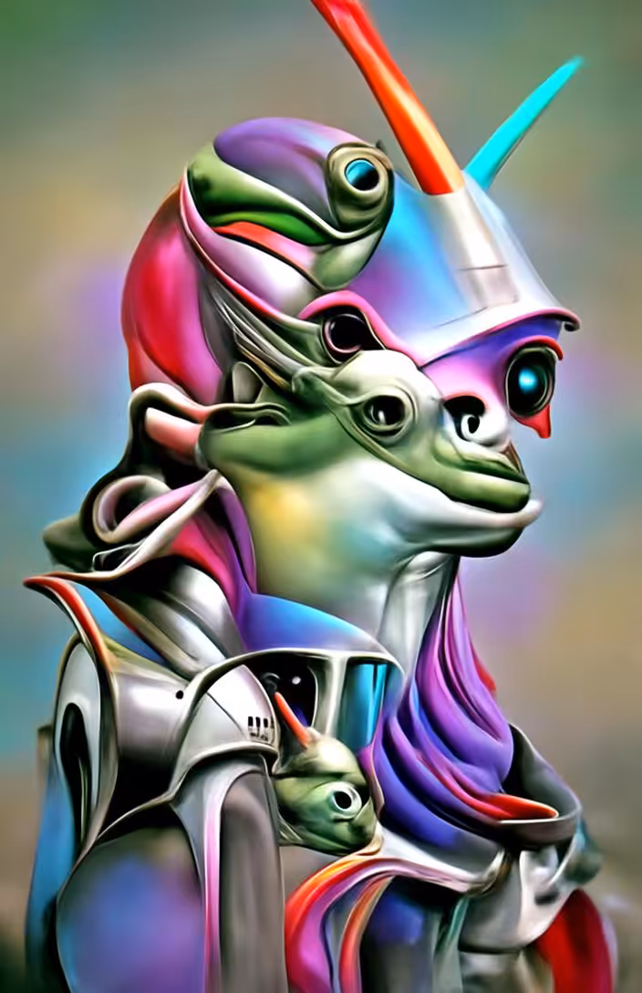Intergalactic Cyborg Pope Pepe