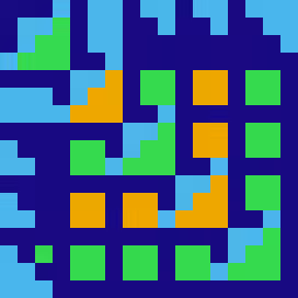 Bluish pattern