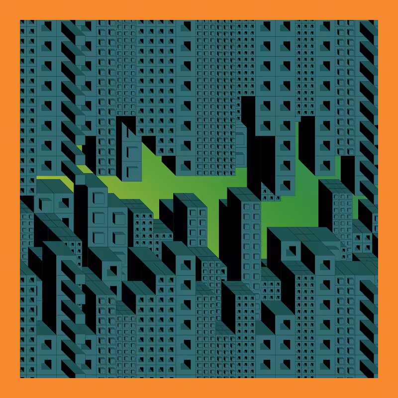 Cube City - Upside Down #10