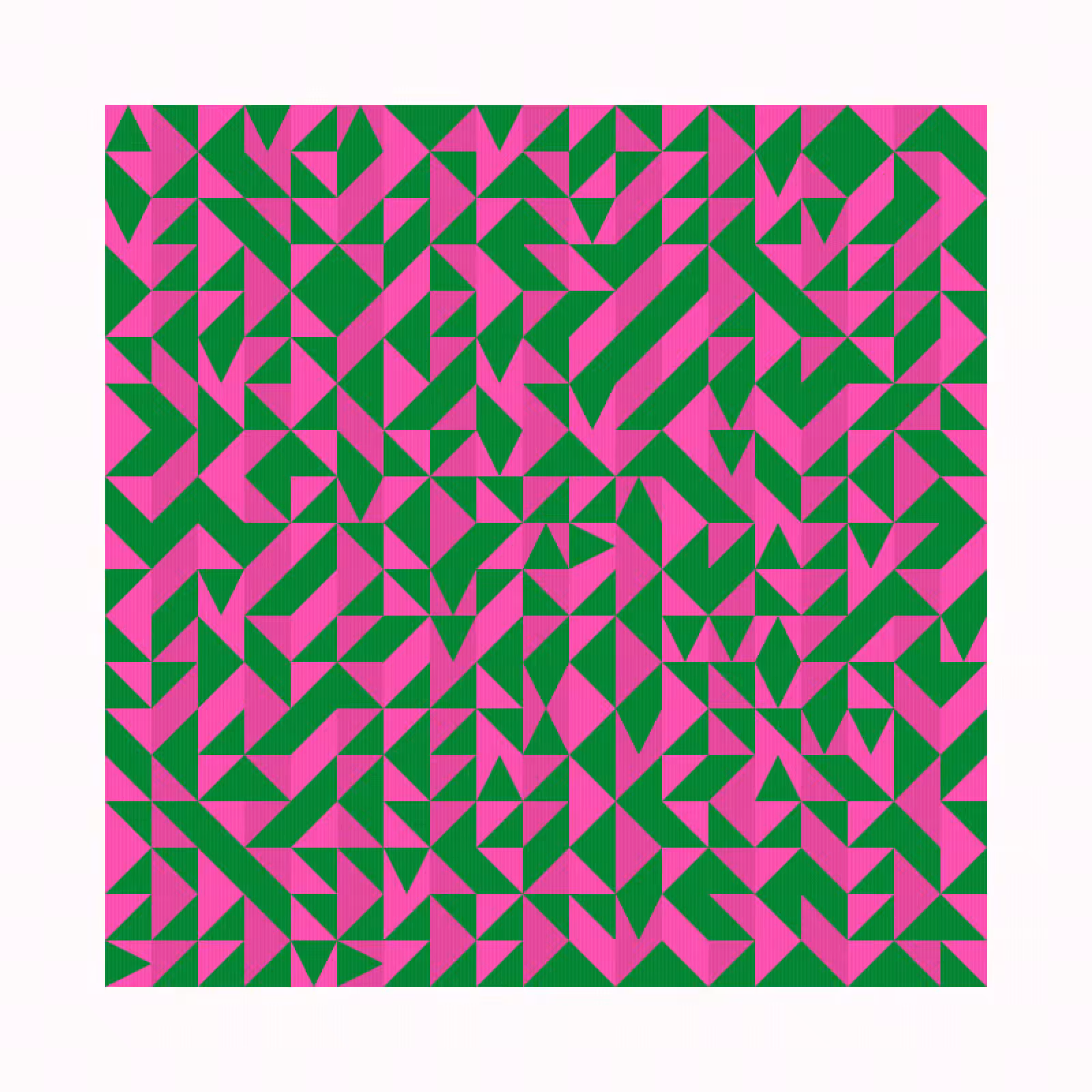 Triangle Pattern II #40