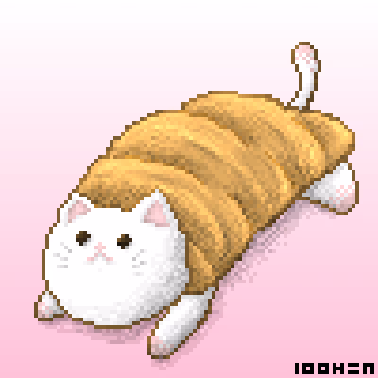 Croissant Cat #1
