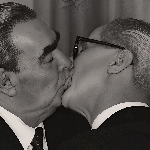Brezhnev's kiss