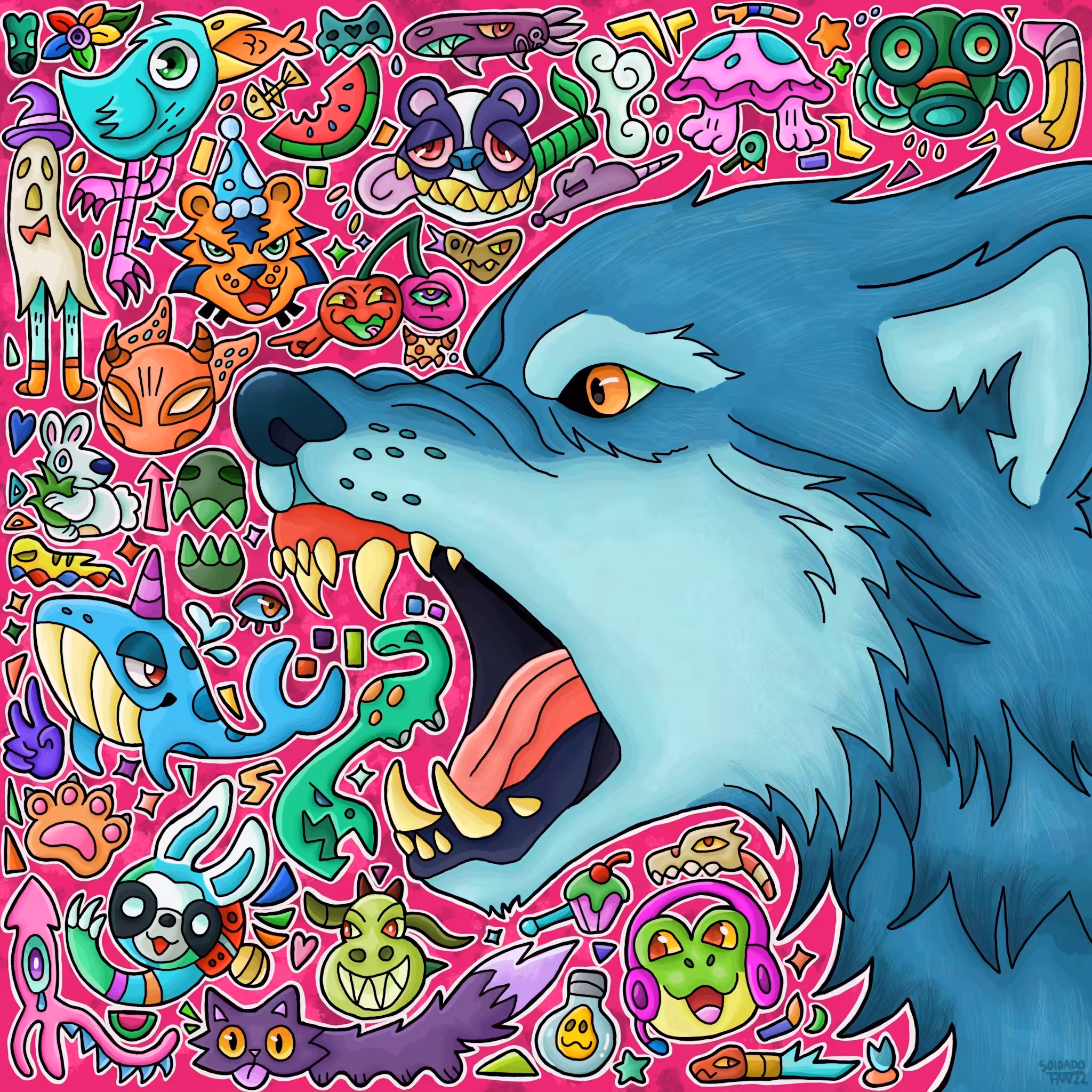 El Lobo Azul