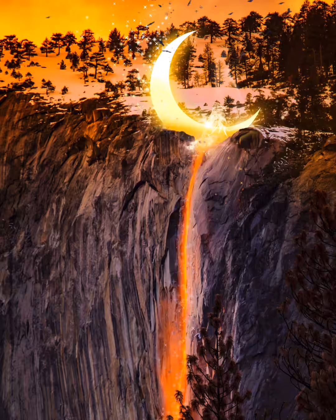 Fire Canyon Moon