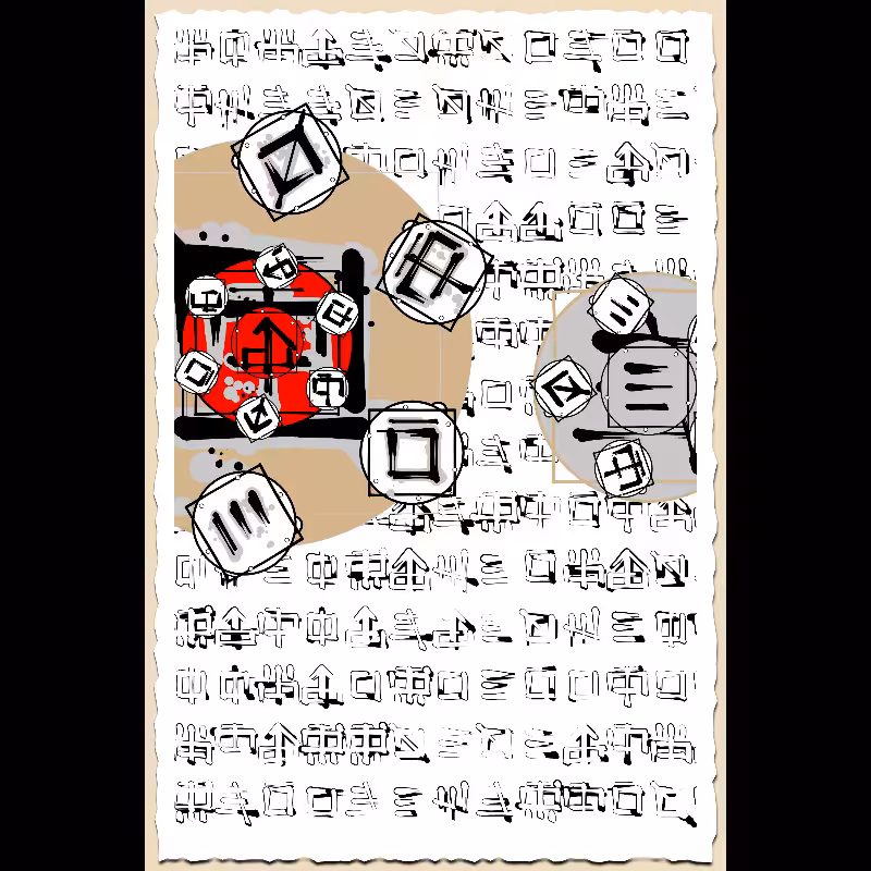 A message through the silk road  #6