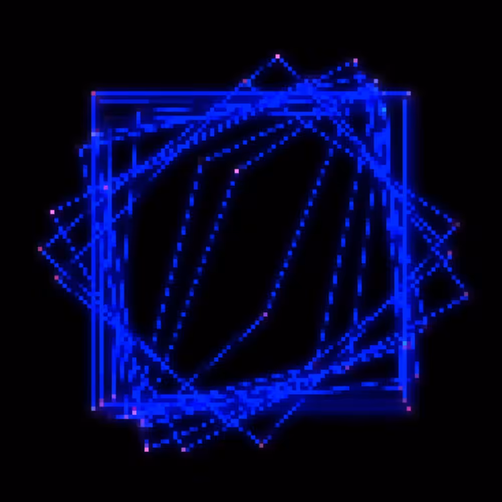 Chaotic Blue 