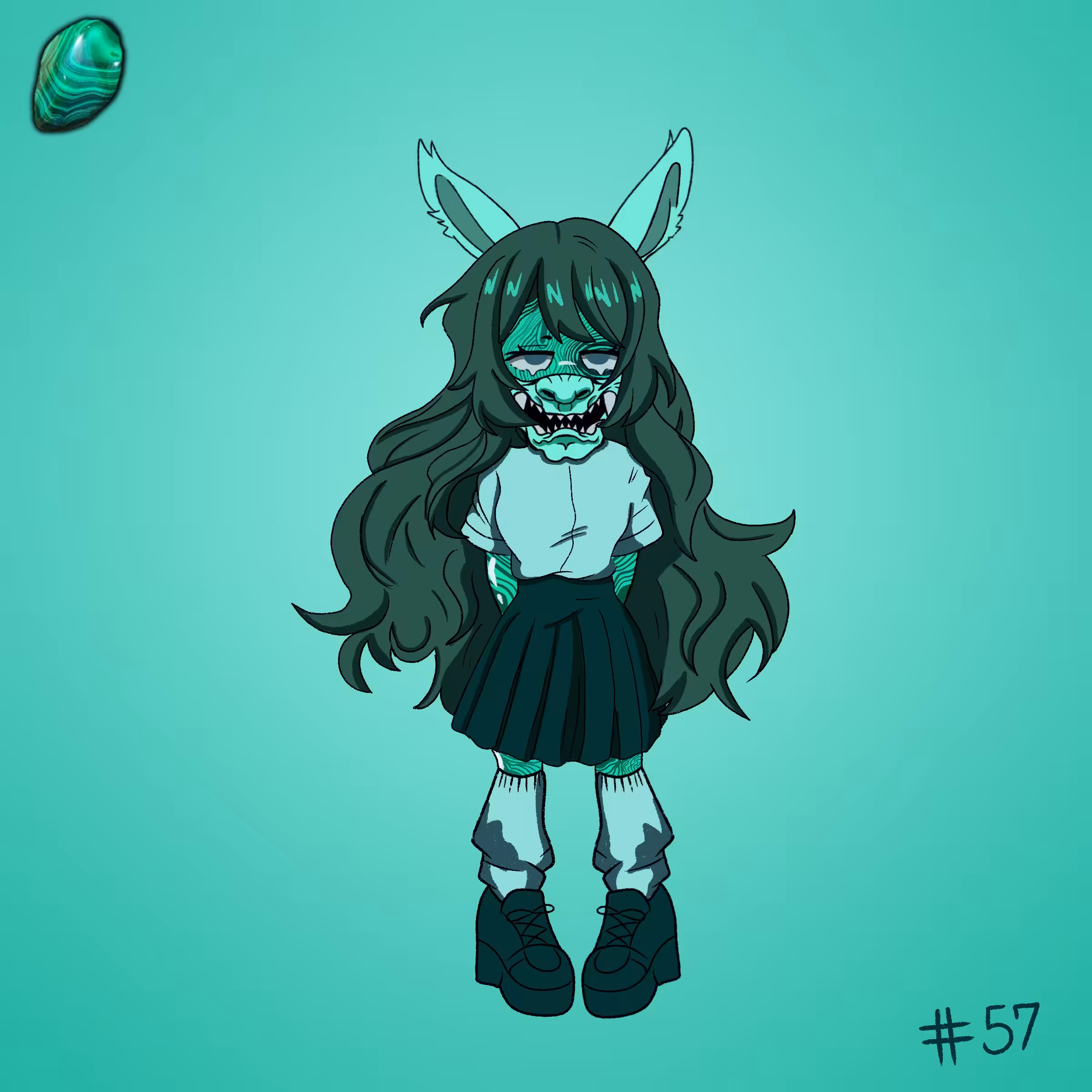 Malachite Oni
