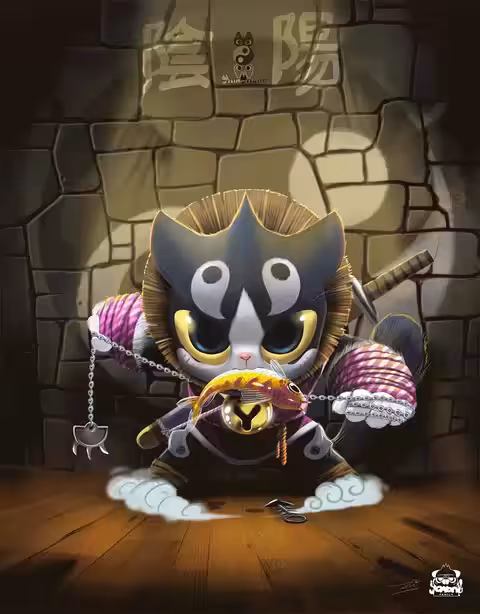 Yhin Yhang, the Royal Palace's burglar ninja.