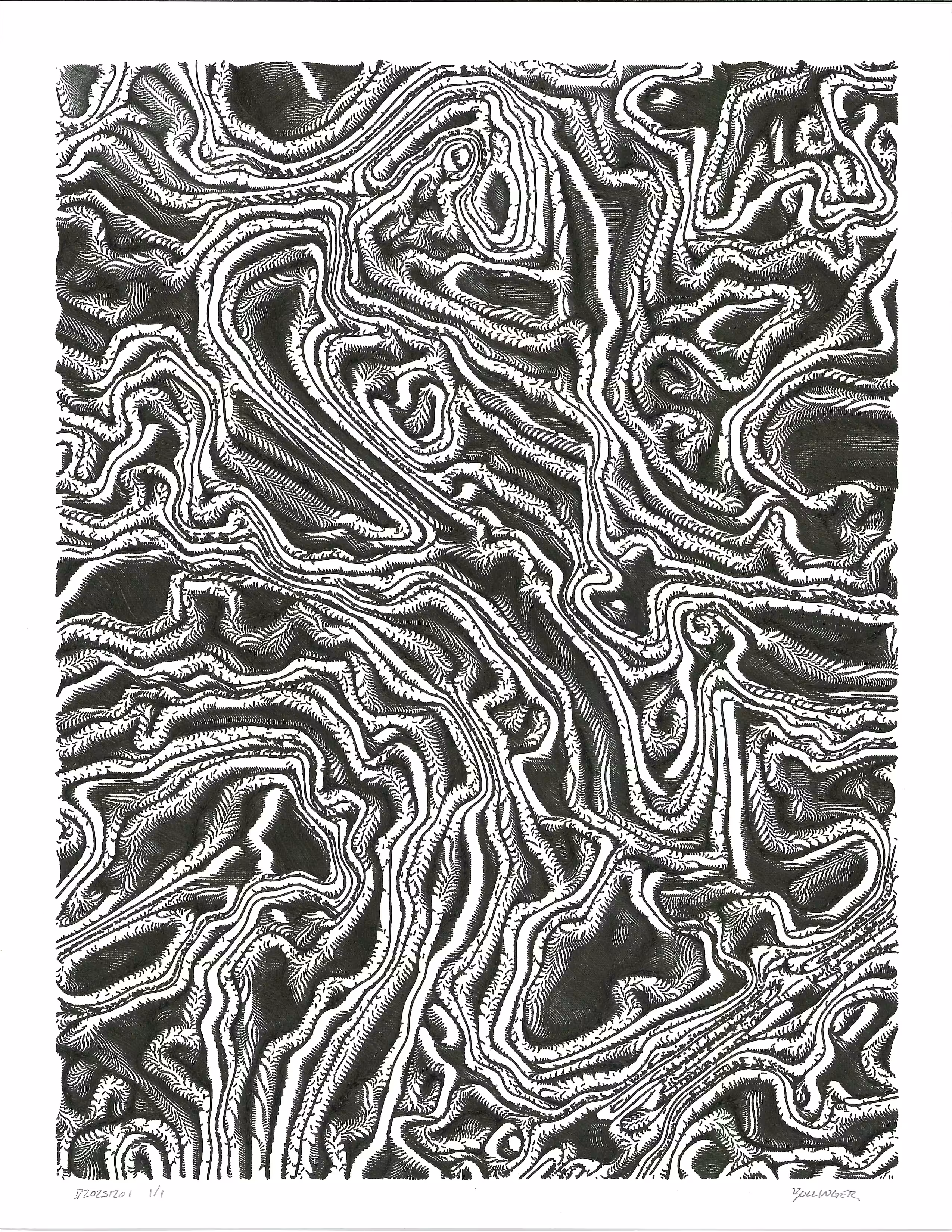 Physical Pen Plots: D20251201 Wave Funk #1