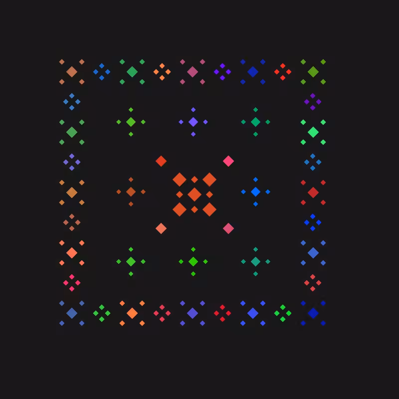 Rotated Squares #7