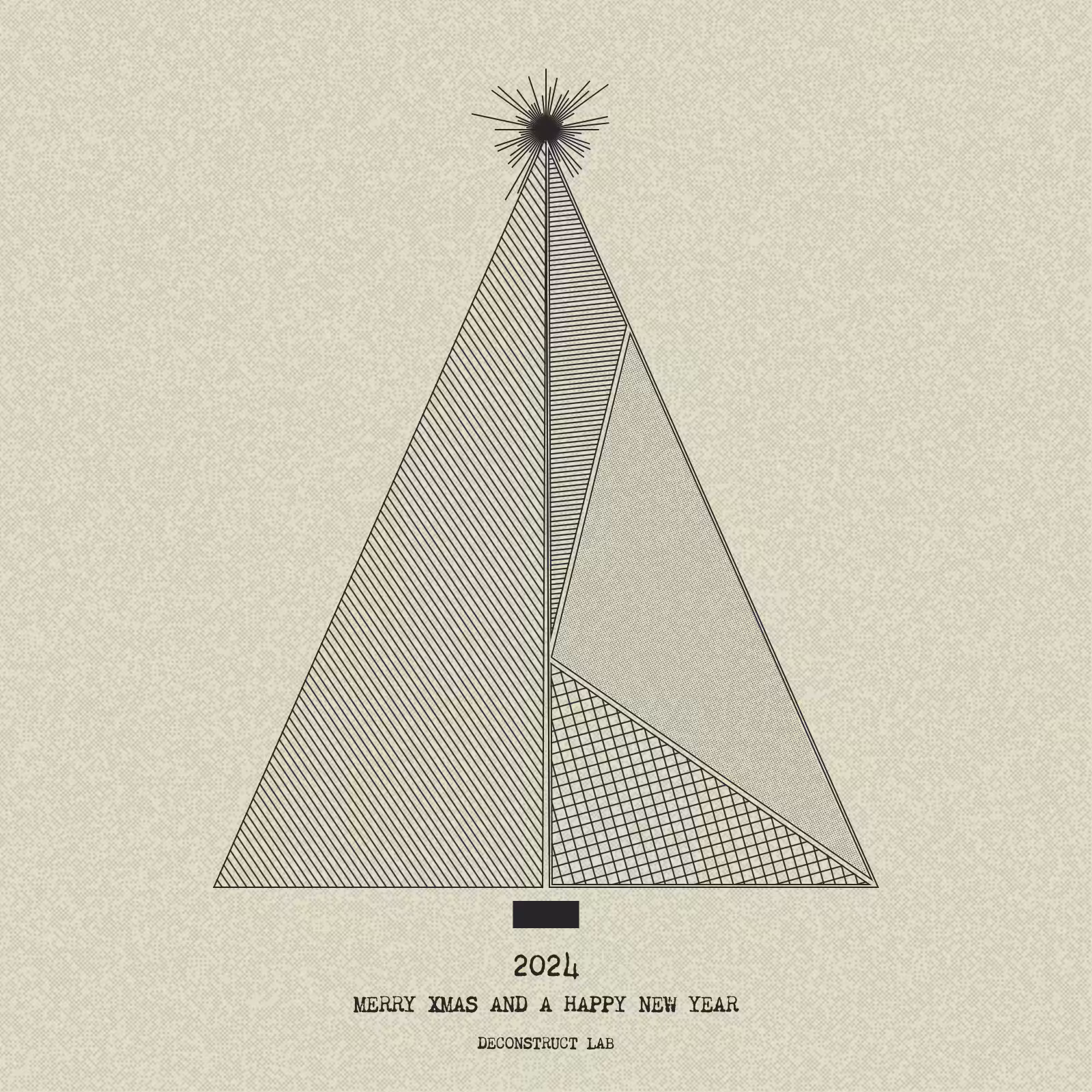 Have Yourself a Merry Little Geometric Tree #176