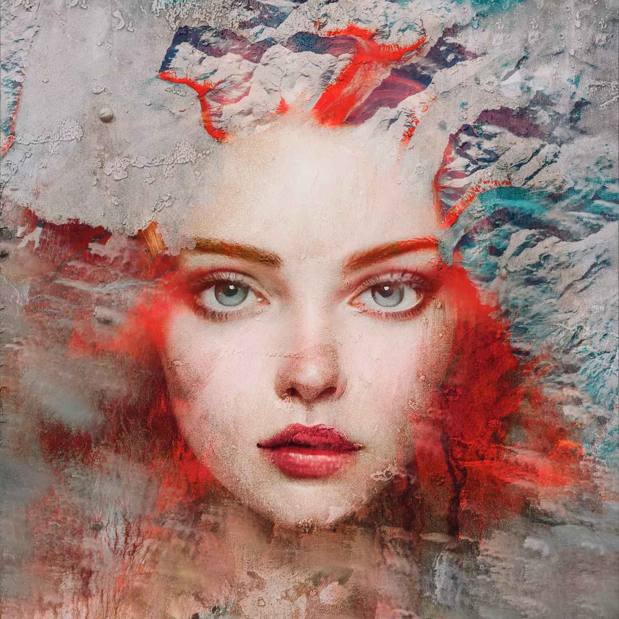 Zuzana Breznanikova Art (Featured collection): "Girl on Fire"  1/1