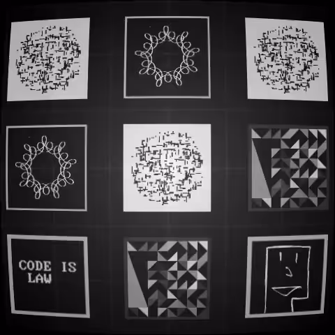 DEGENERATIVE: Level 2 - DEGENERATIVE by DEAFBEEF - Token 48