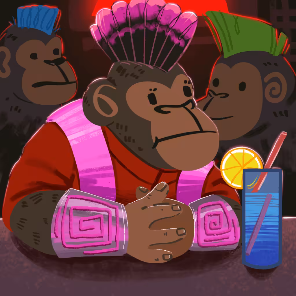 Bootleg Cyberpunk Ape Executives - #10