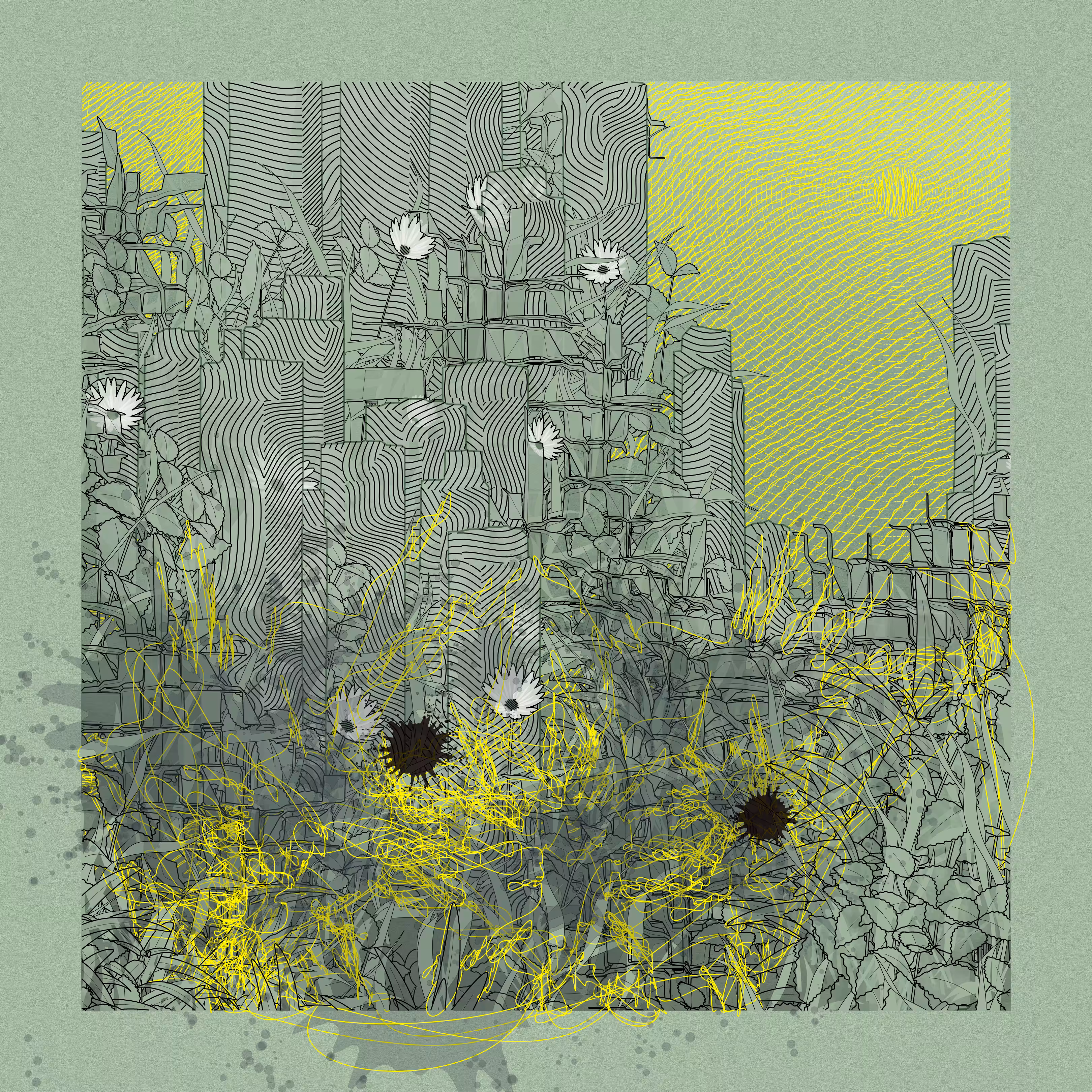 Landscape with Carbon Capture #6597