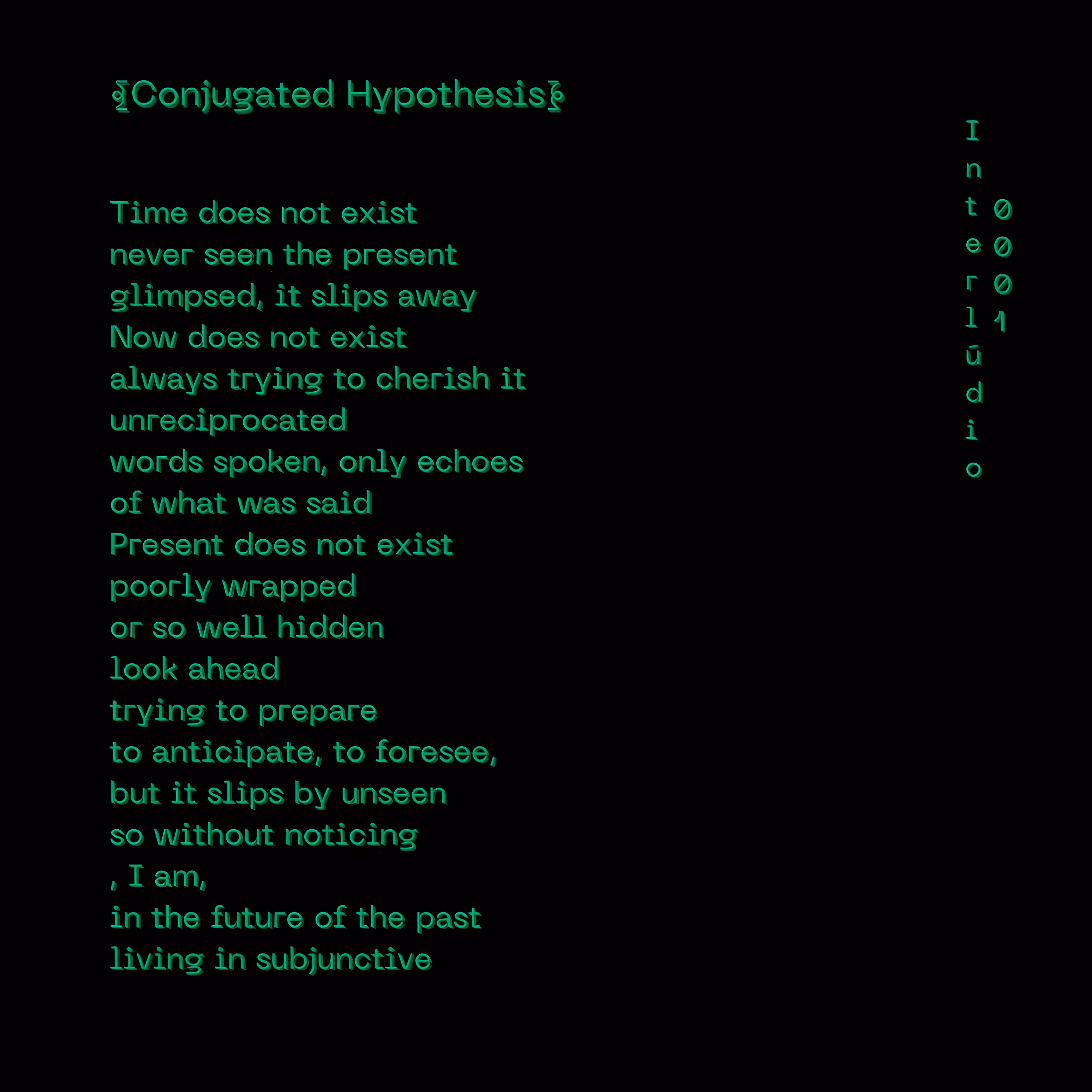 Conjugated Hypothesis