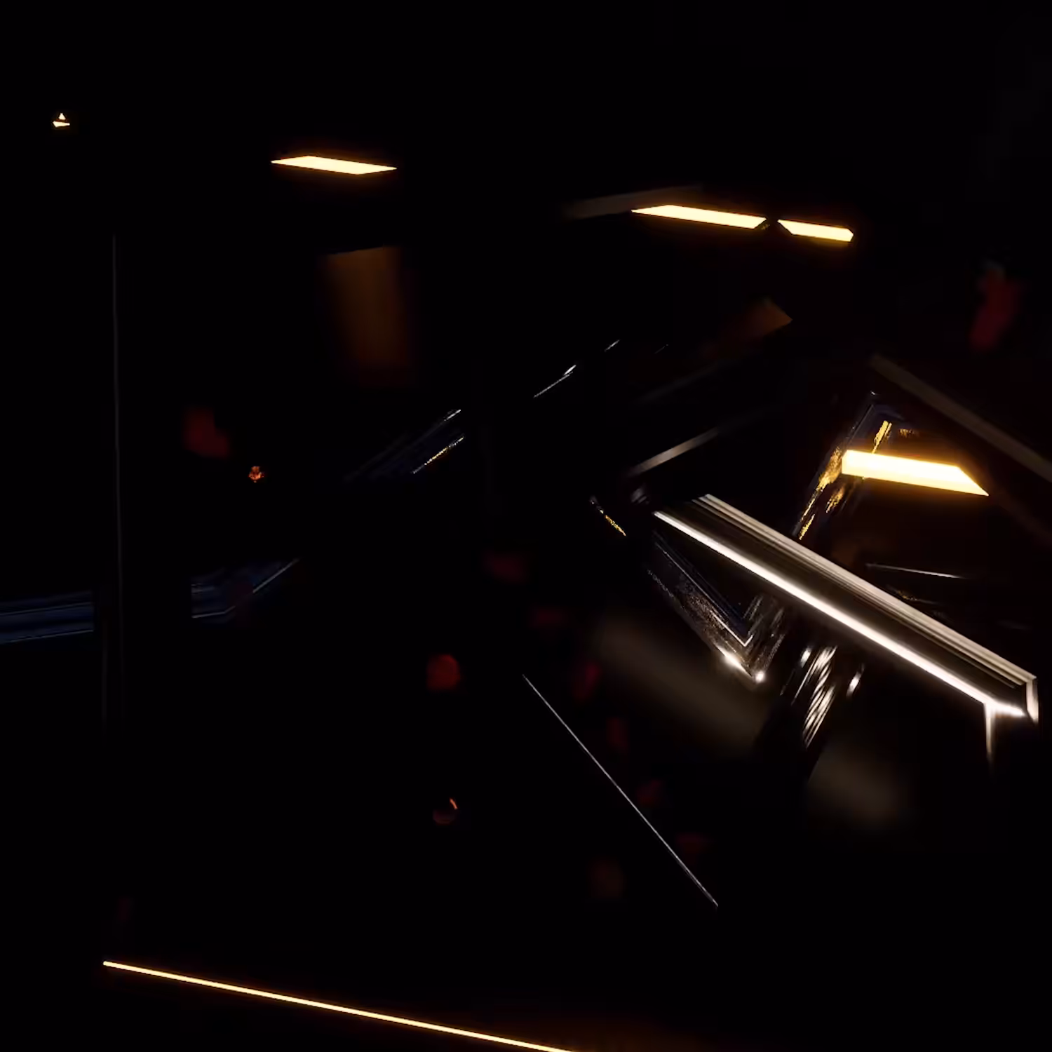 Black&Red Loop Art